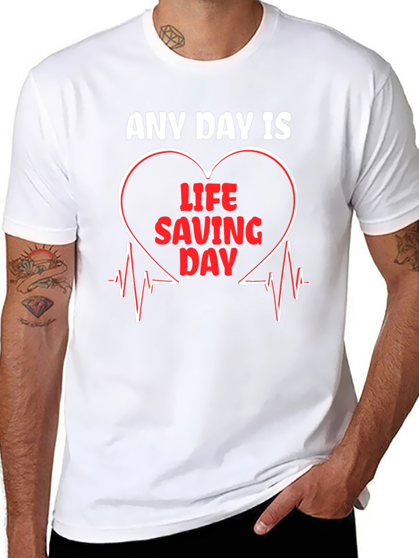 Life Saving Day Graphic Tee