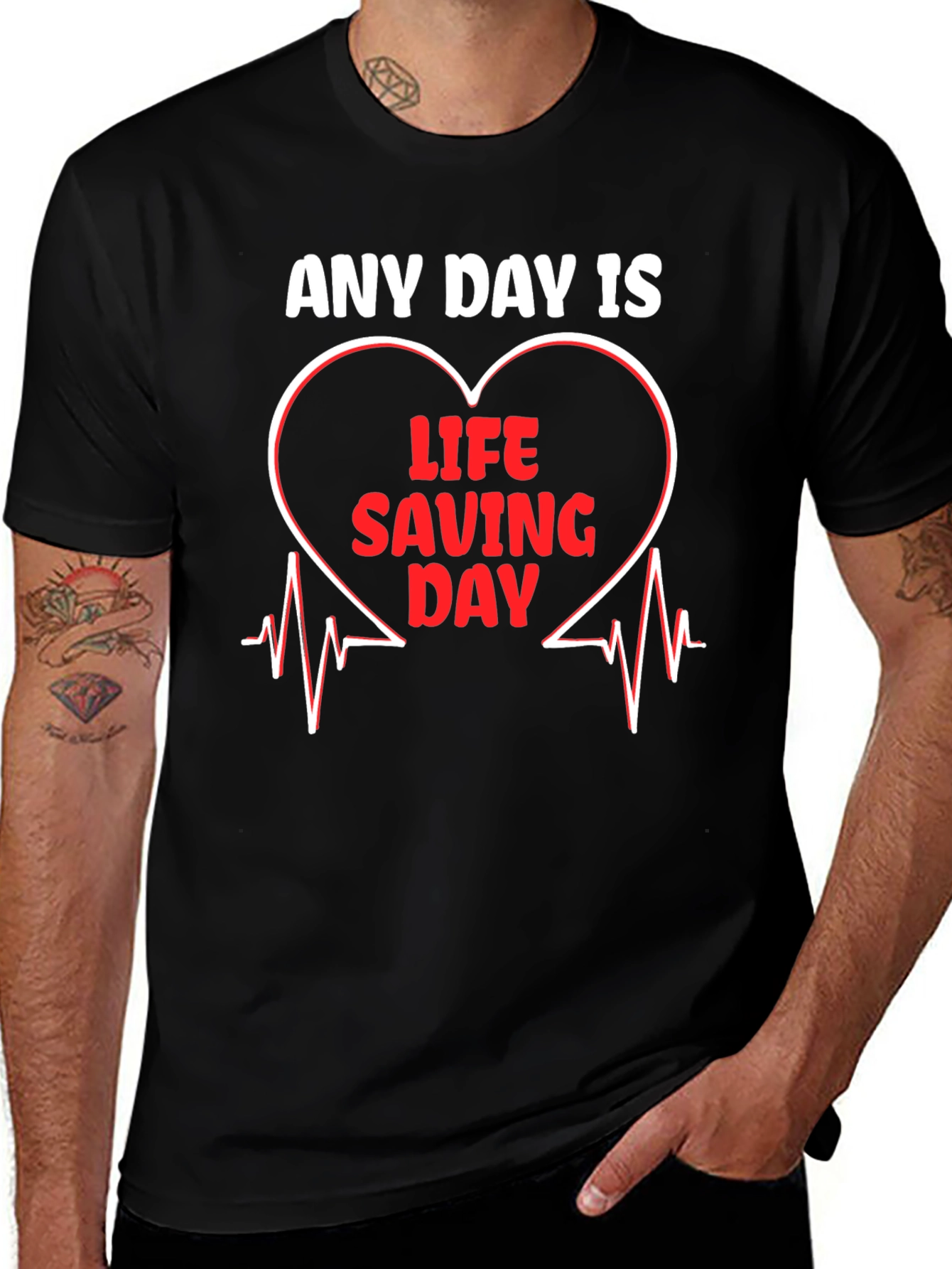 Life Saving Day Graphic Tee