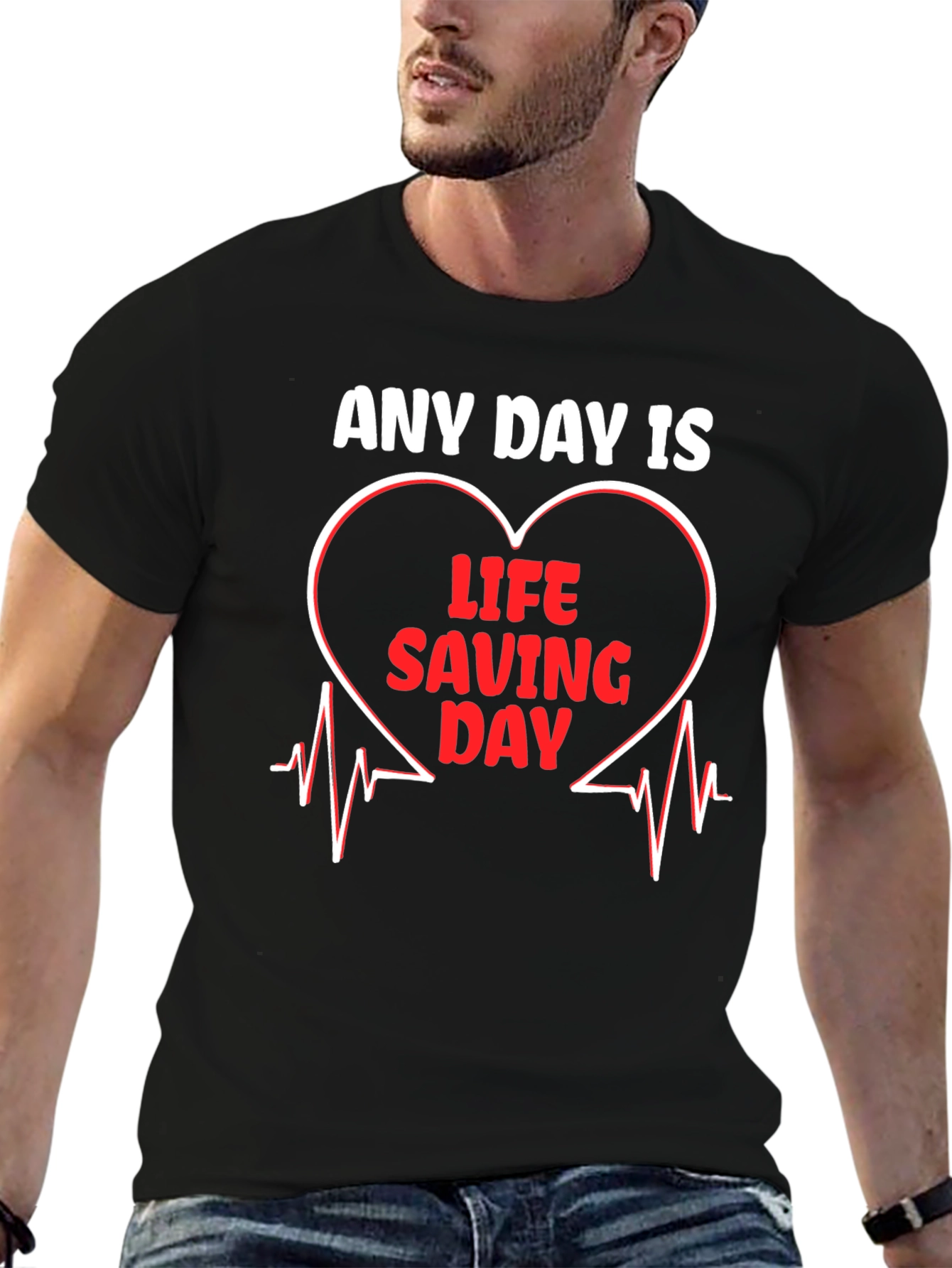 Life Saving Day Graphic Tee