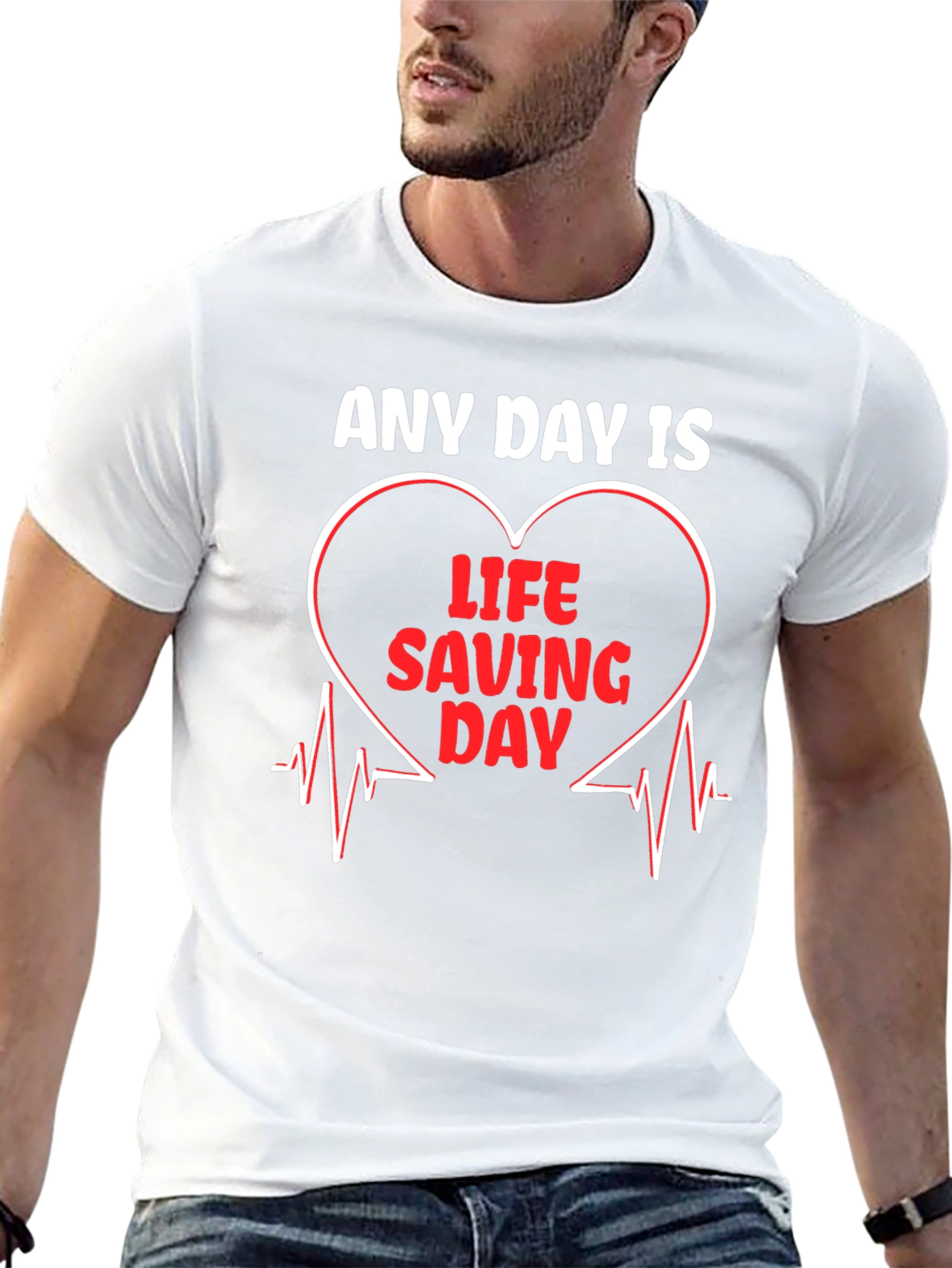 Life Saving Day Graphic Tee