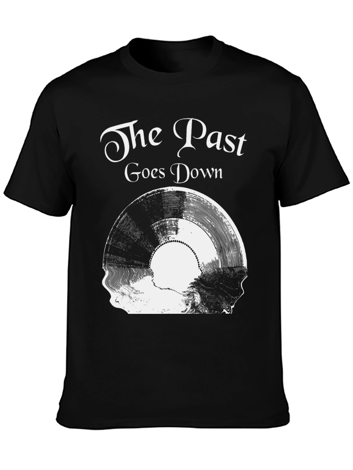 The Past Goes Down Graphic Tee