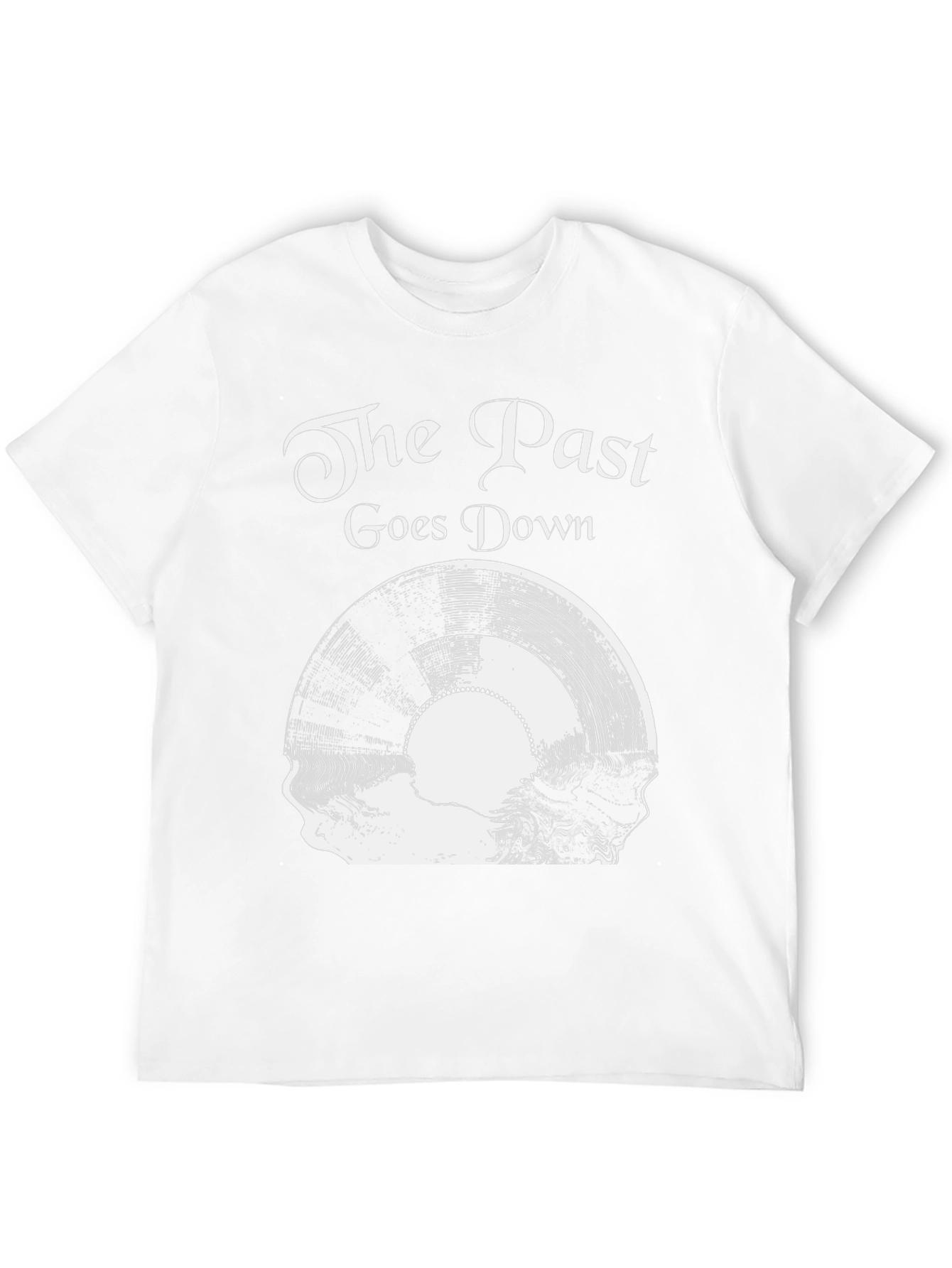 The Past Goes Down Graphic Tee