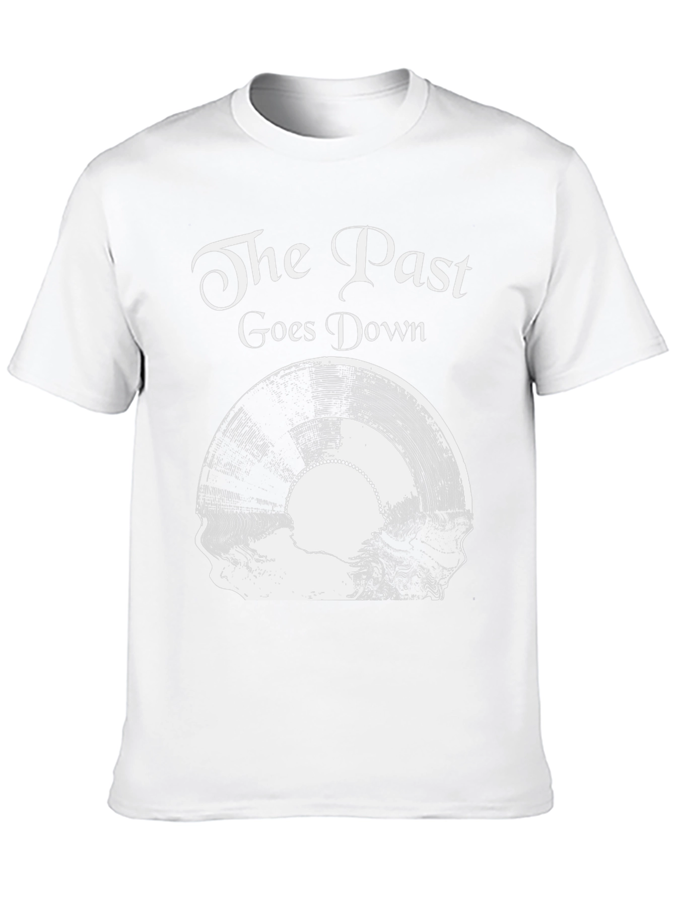The Past Goes Down Graphic Tee