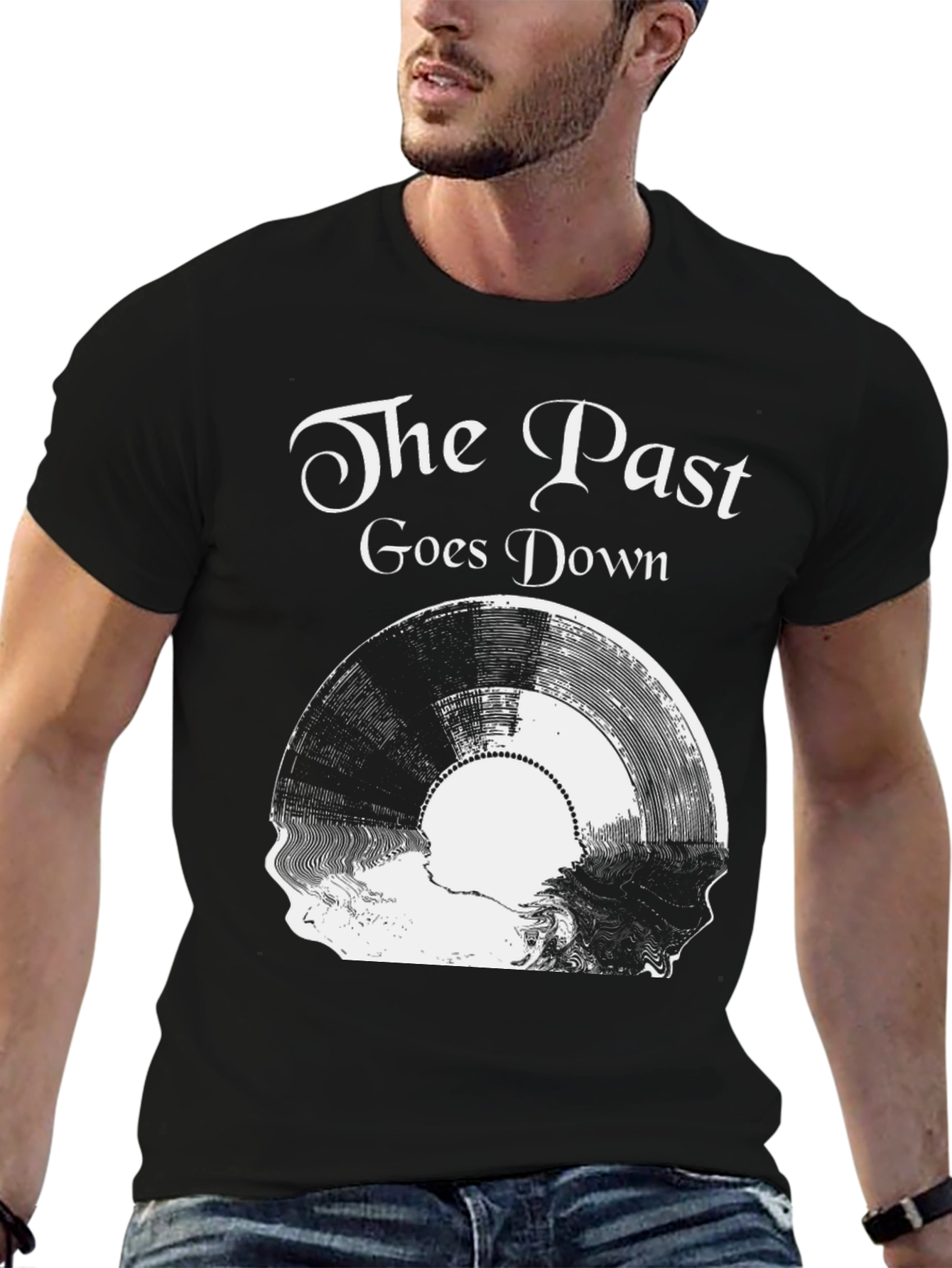 The Past Goes Down Graphic Tee