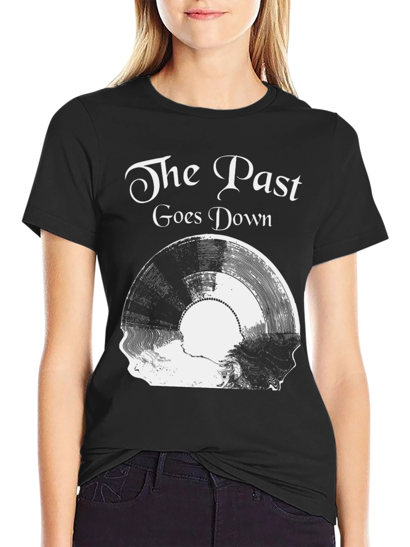 The Past Goes Down Graphic Tee