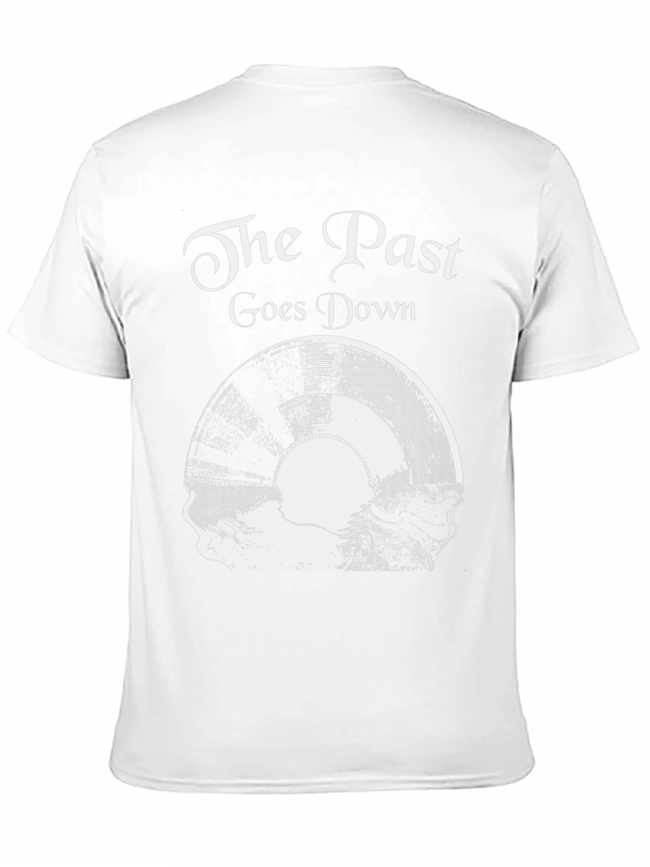The Past Goes Down Graphic Tee