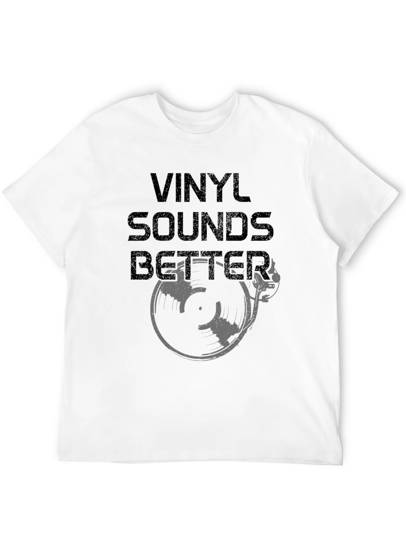Vinyl Sounds Better Graphic T-Shirt