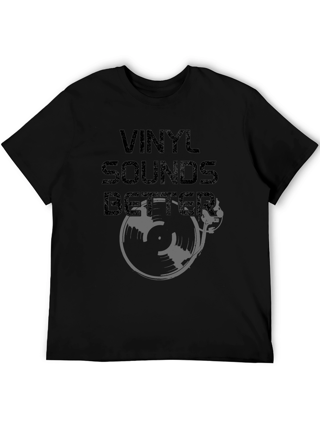Vinyl Sounds Better Graphic T-Shirt