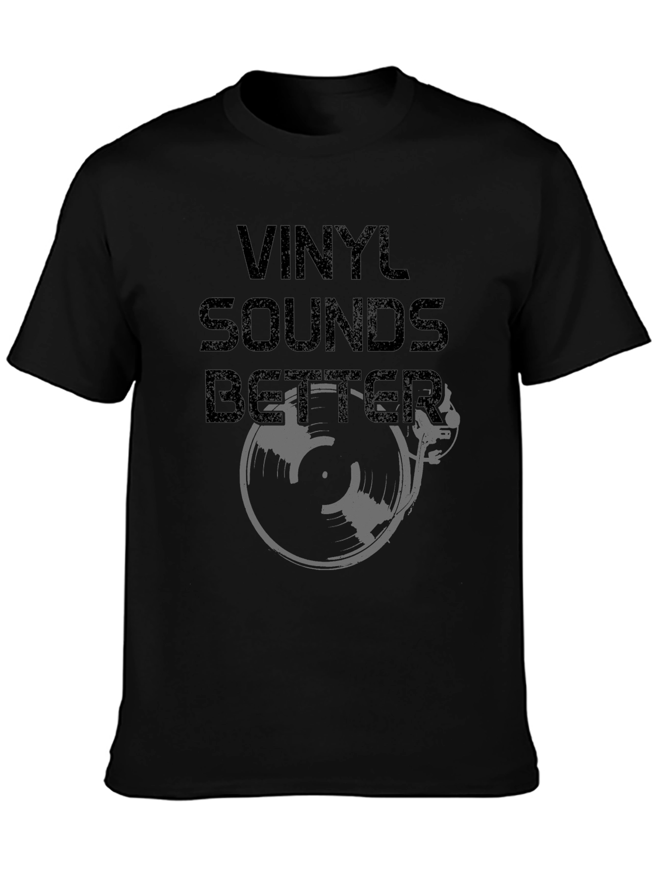 Vinyl Sounds Better Graphic T-Shirt