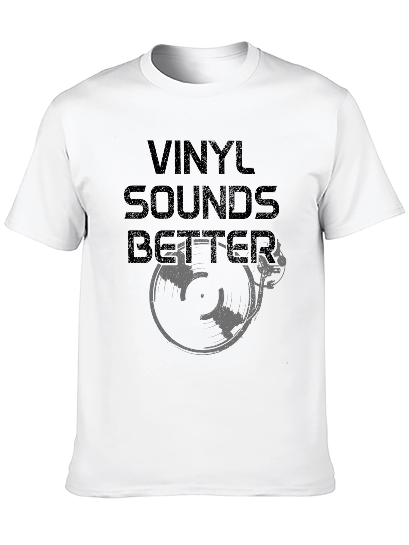 Vinyl Sounds Better Graphic T-Shirt