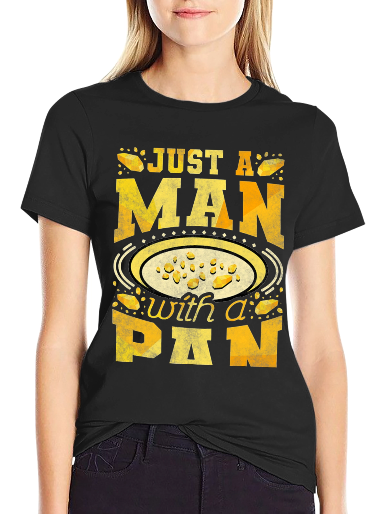 Just a Man With a Pan T-Shirt