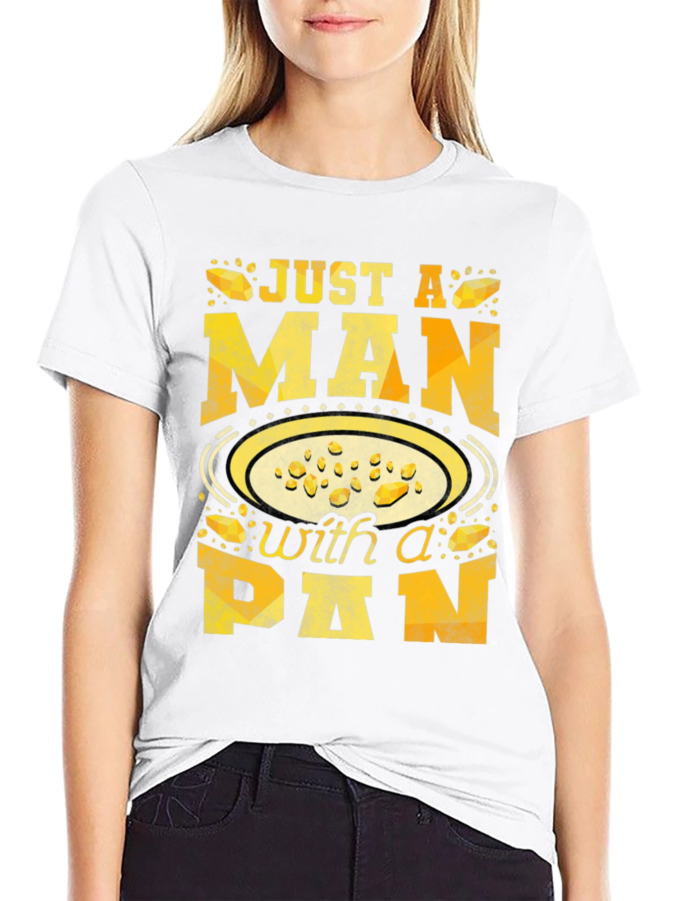 Just a Man With a Pan T-Shirt