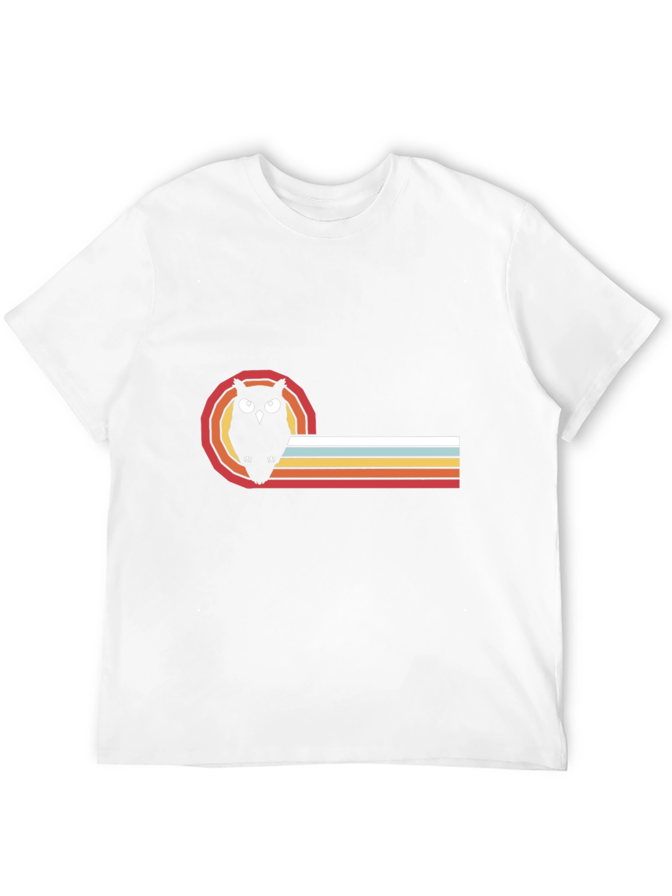 Retro Owl Graphic Tee - Cool Bird Lover T-Shirt