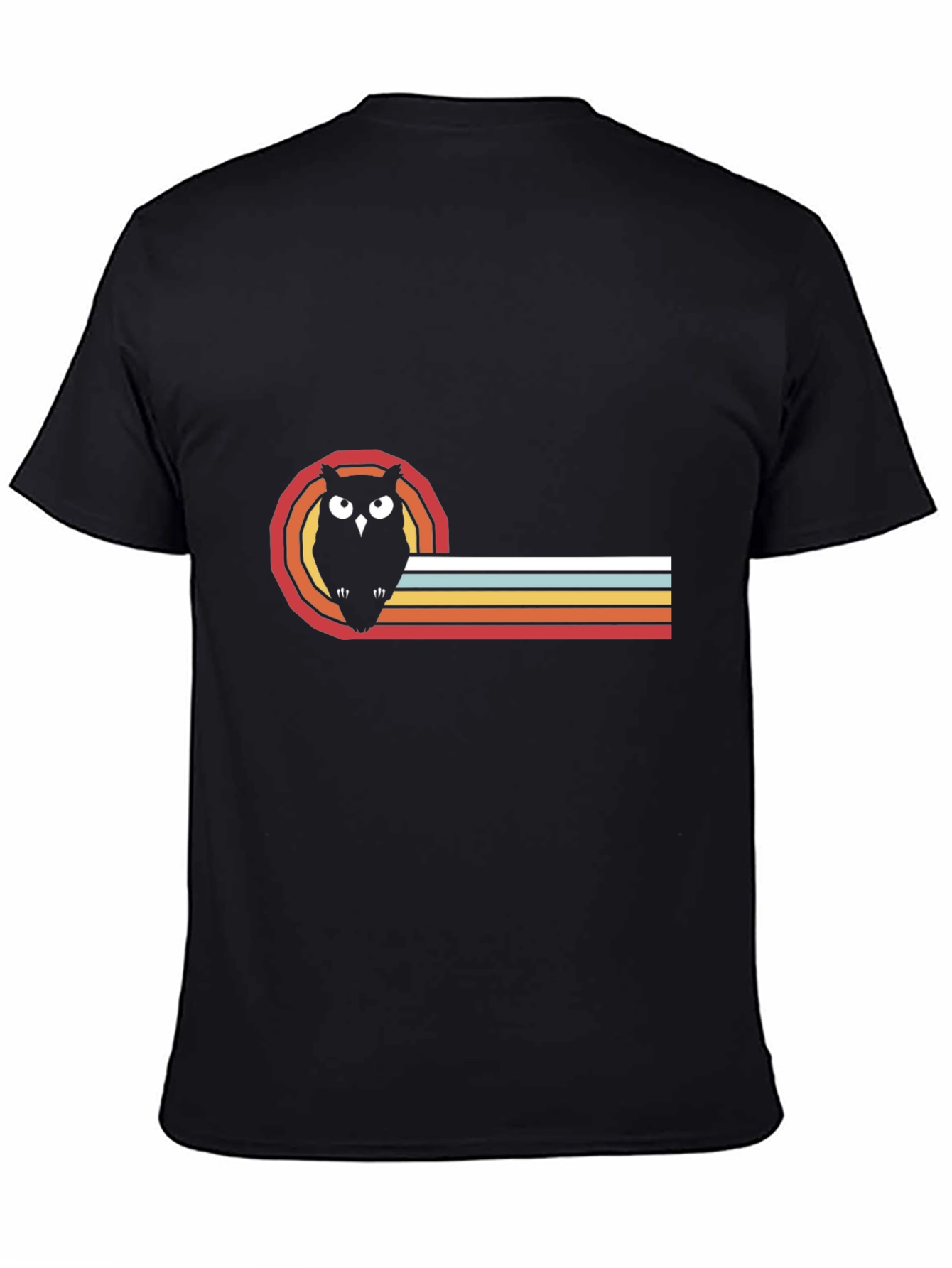 Retro Owl Graphic Tee - Cool Bird Lover T-Shirt