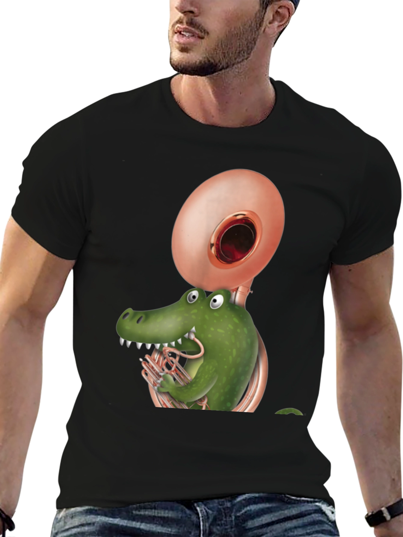 Alligator Tuba Graphic Tee