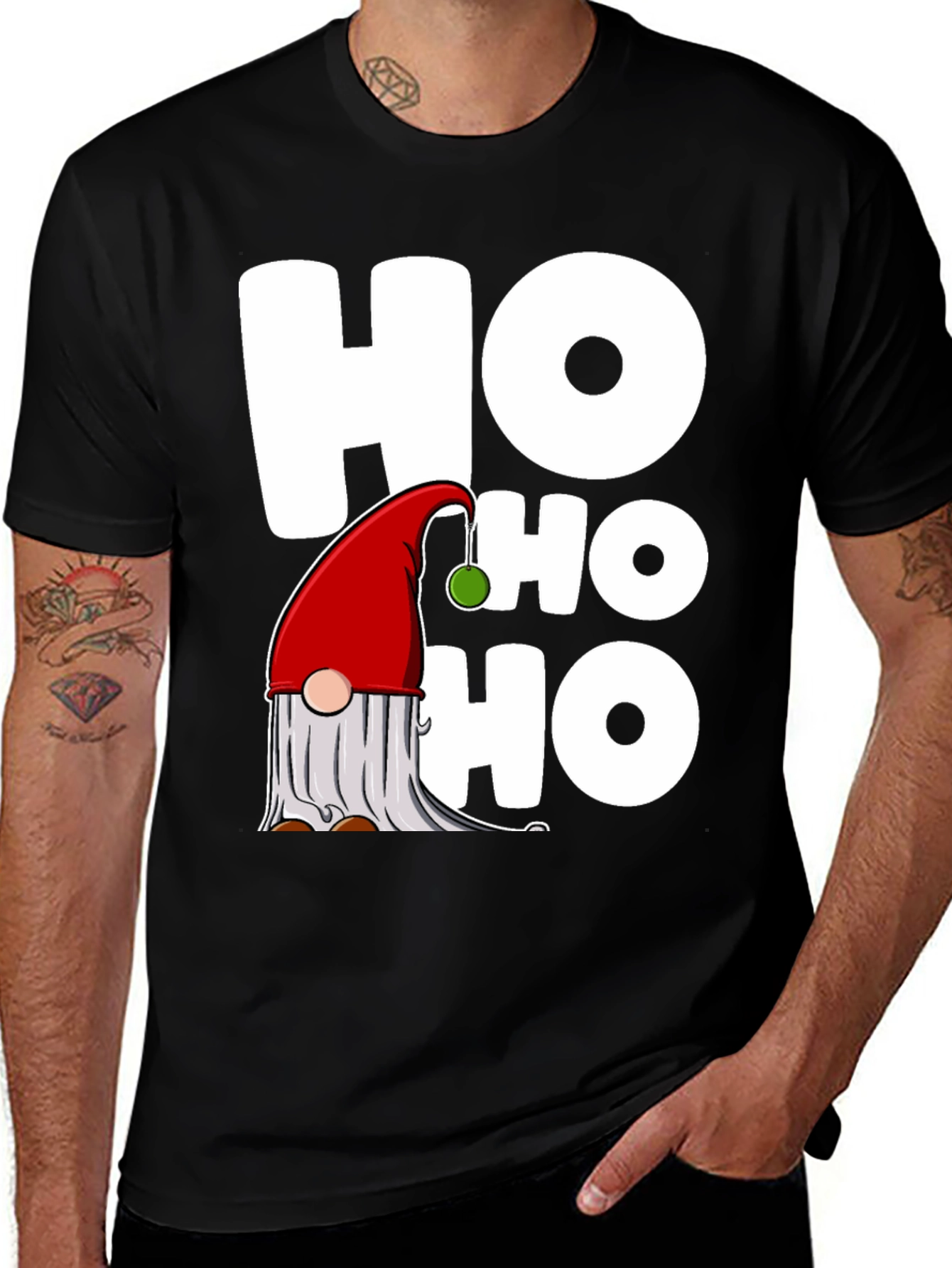 Ho Ho Ho Christmas Gnome T-Shirt