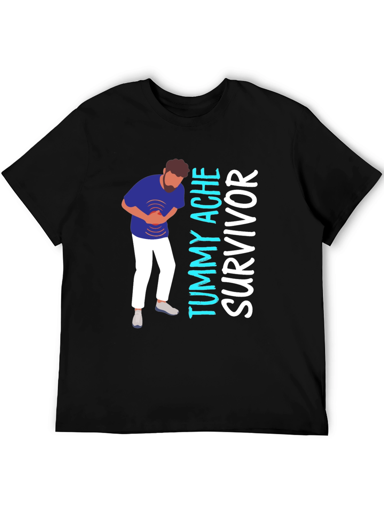 Tummy Ache Survivor Graphic T-Shirt