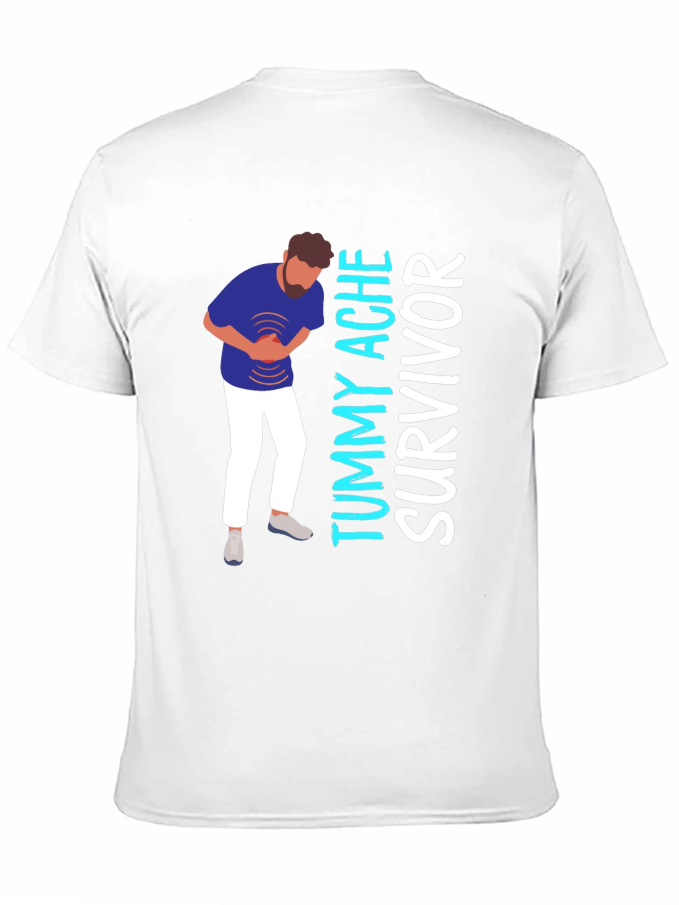 Tummy Ache Survivor Graphic T-Shirt
