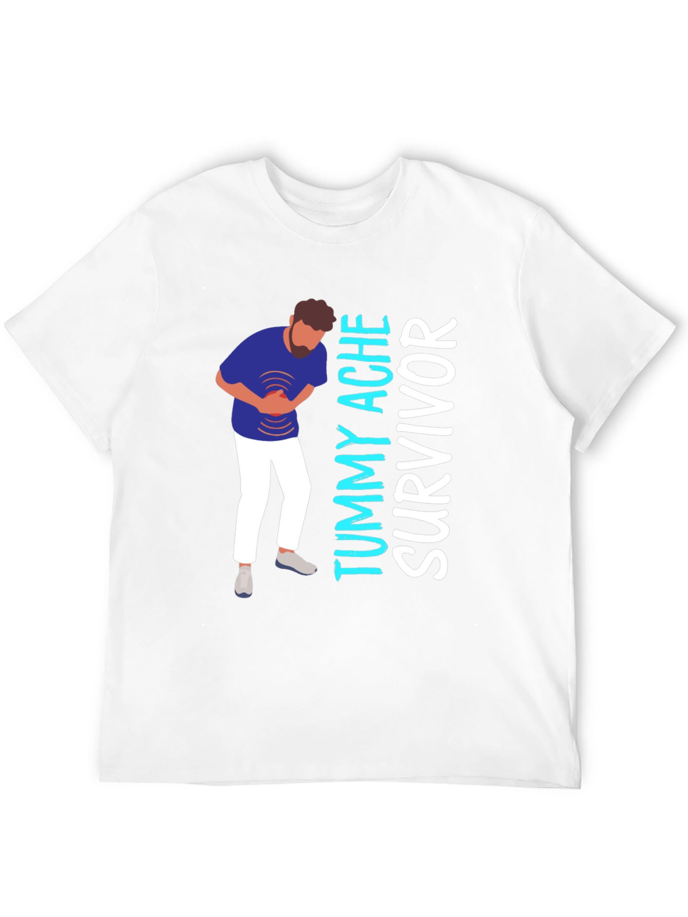 Tummy Ache Survivor Graphic T-Shirt