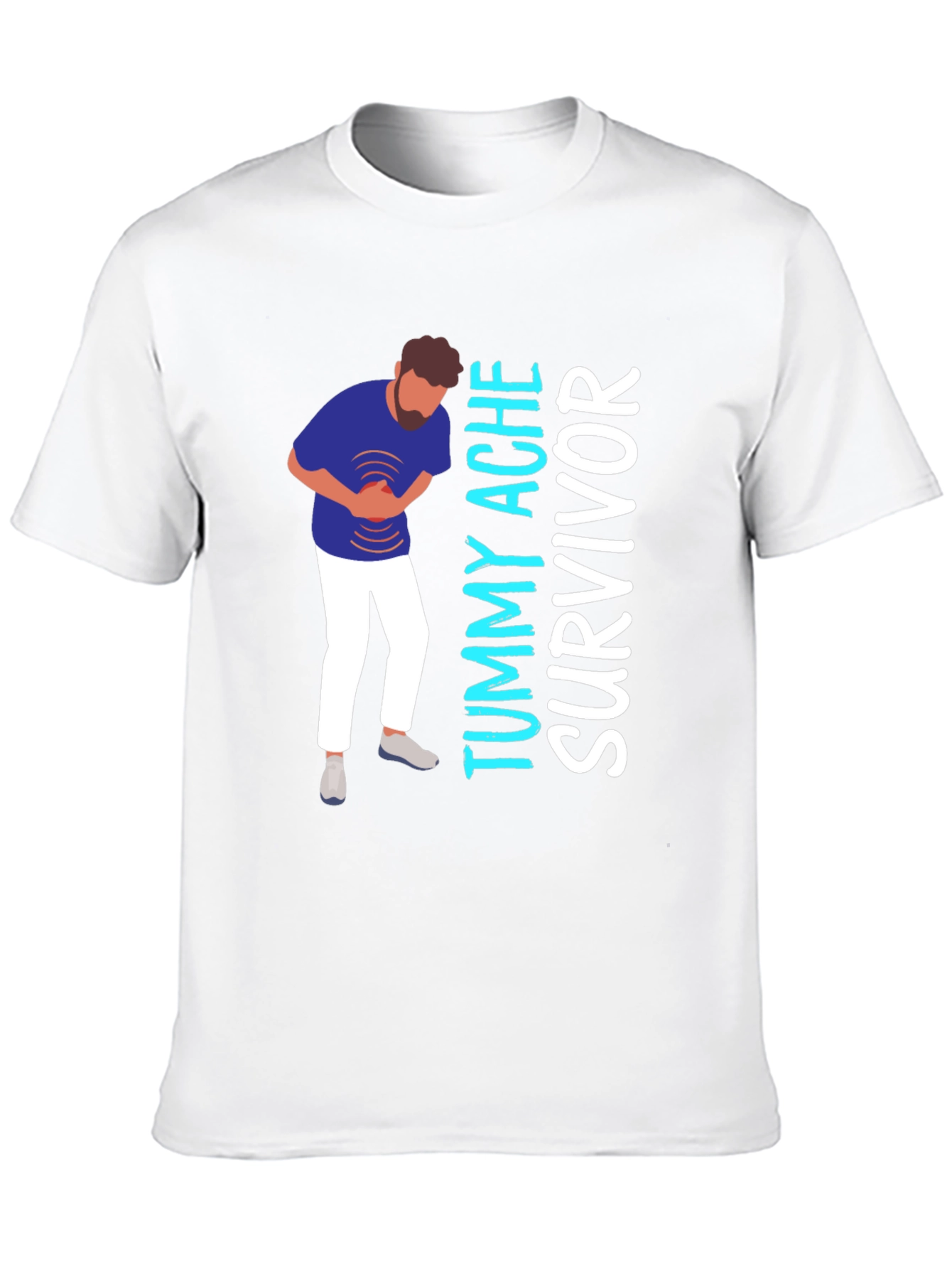 Tummy Ache Survivor Graphic T-Shirt