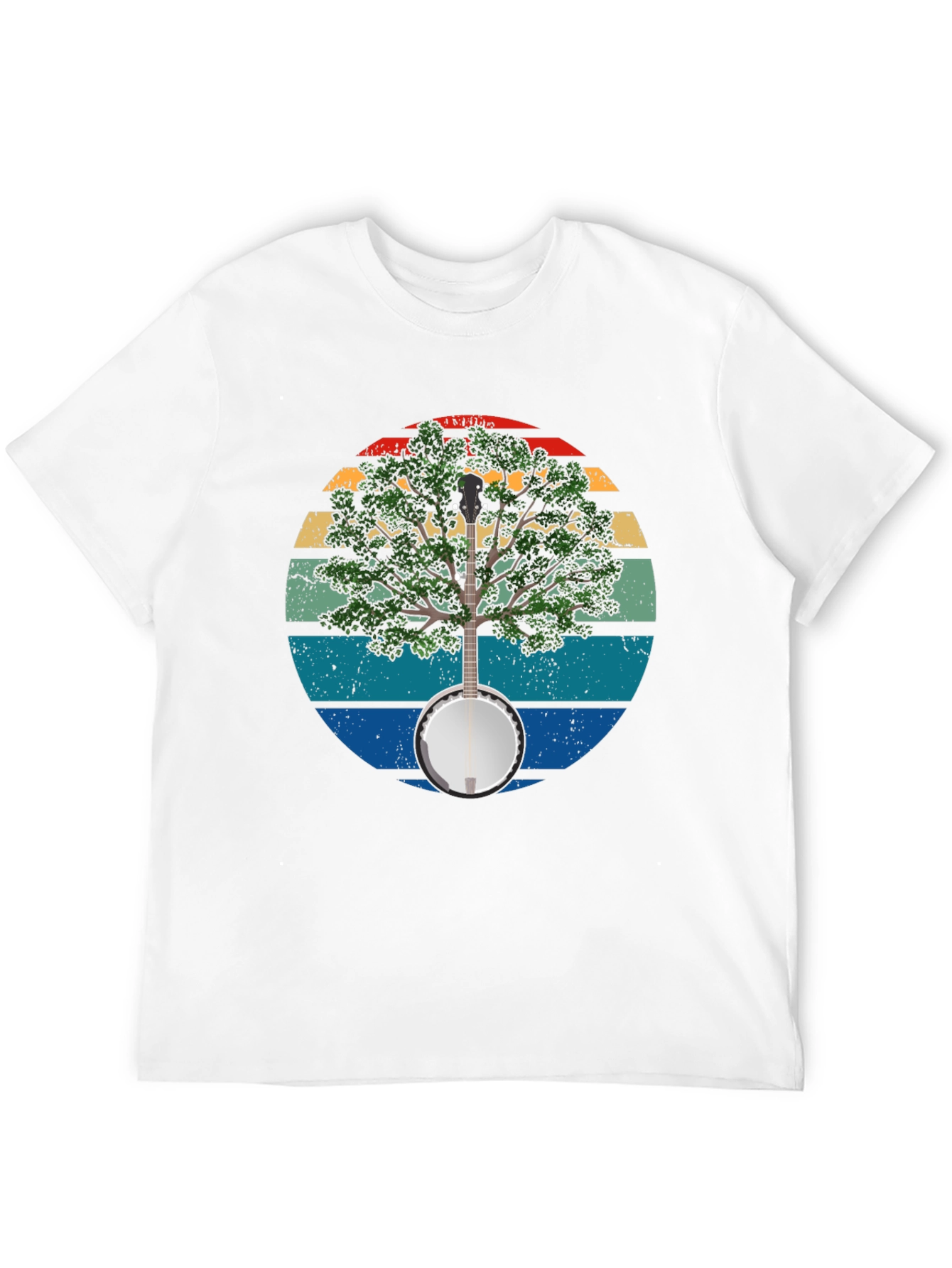 Banjo Tree Graphic T-Shirt