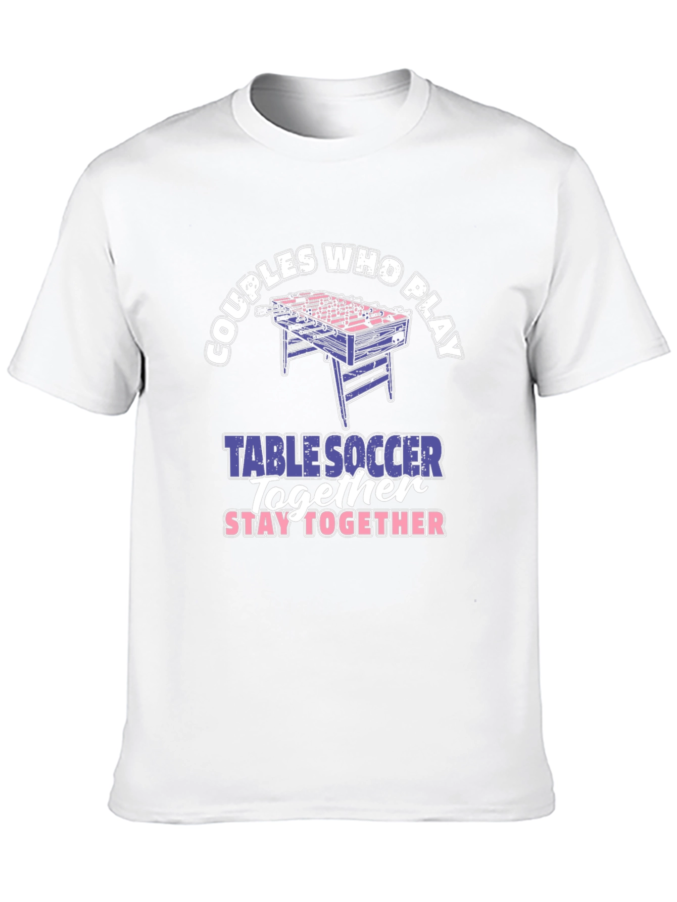 Couples Table Soccer T-Shirt