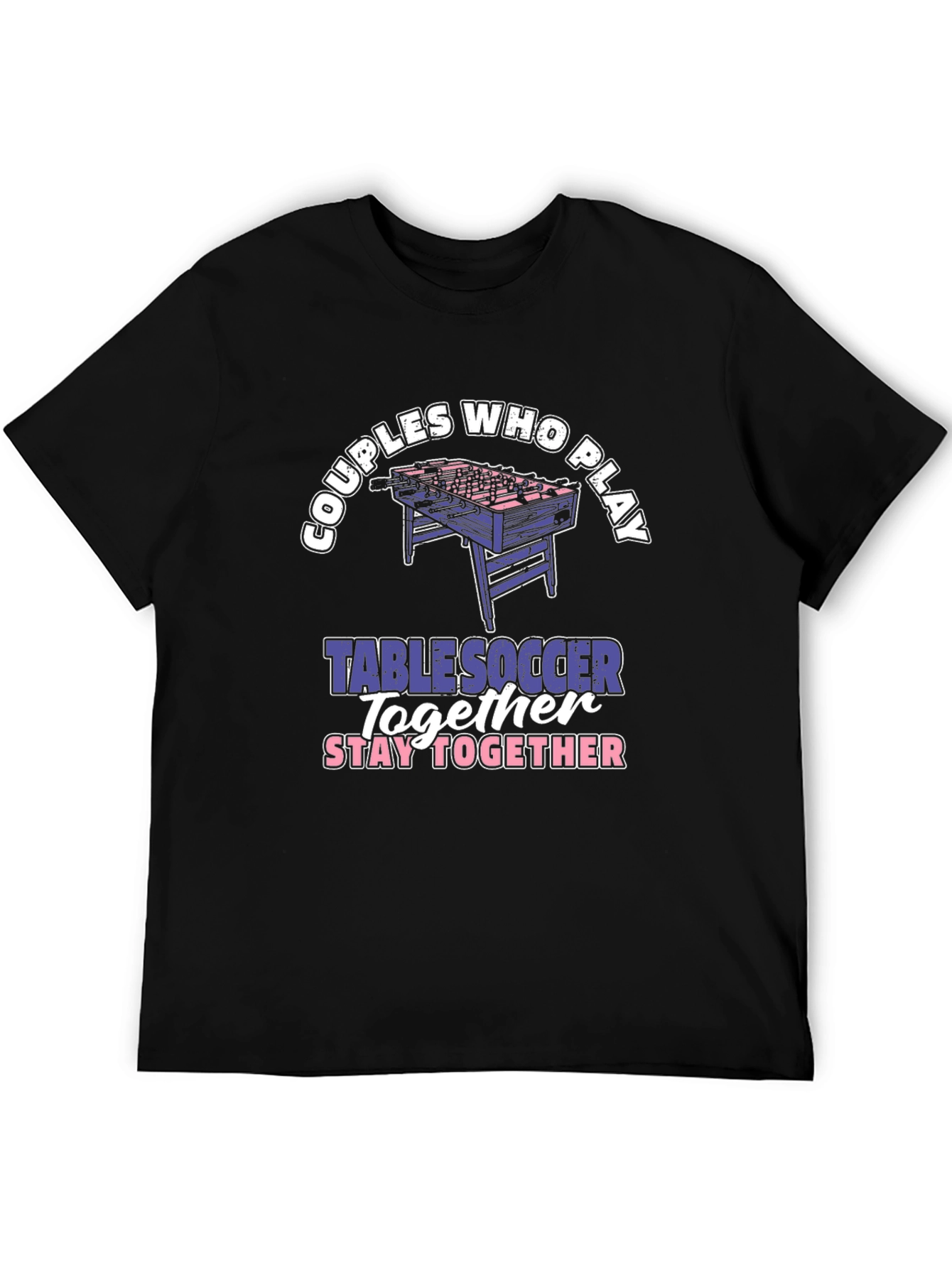Couples Table Soccer T-Shirt