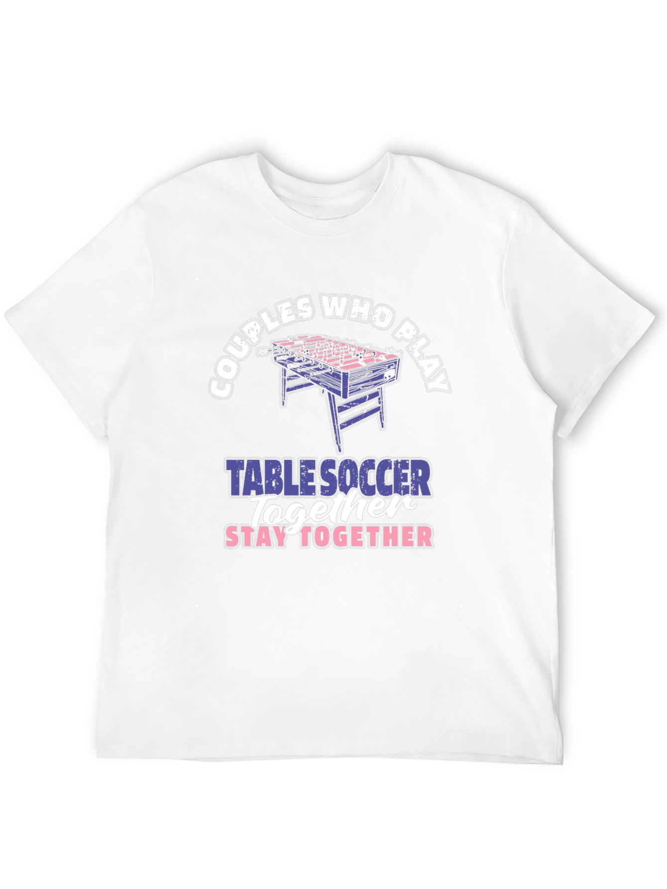Couples Table Soccer T-Shirt
