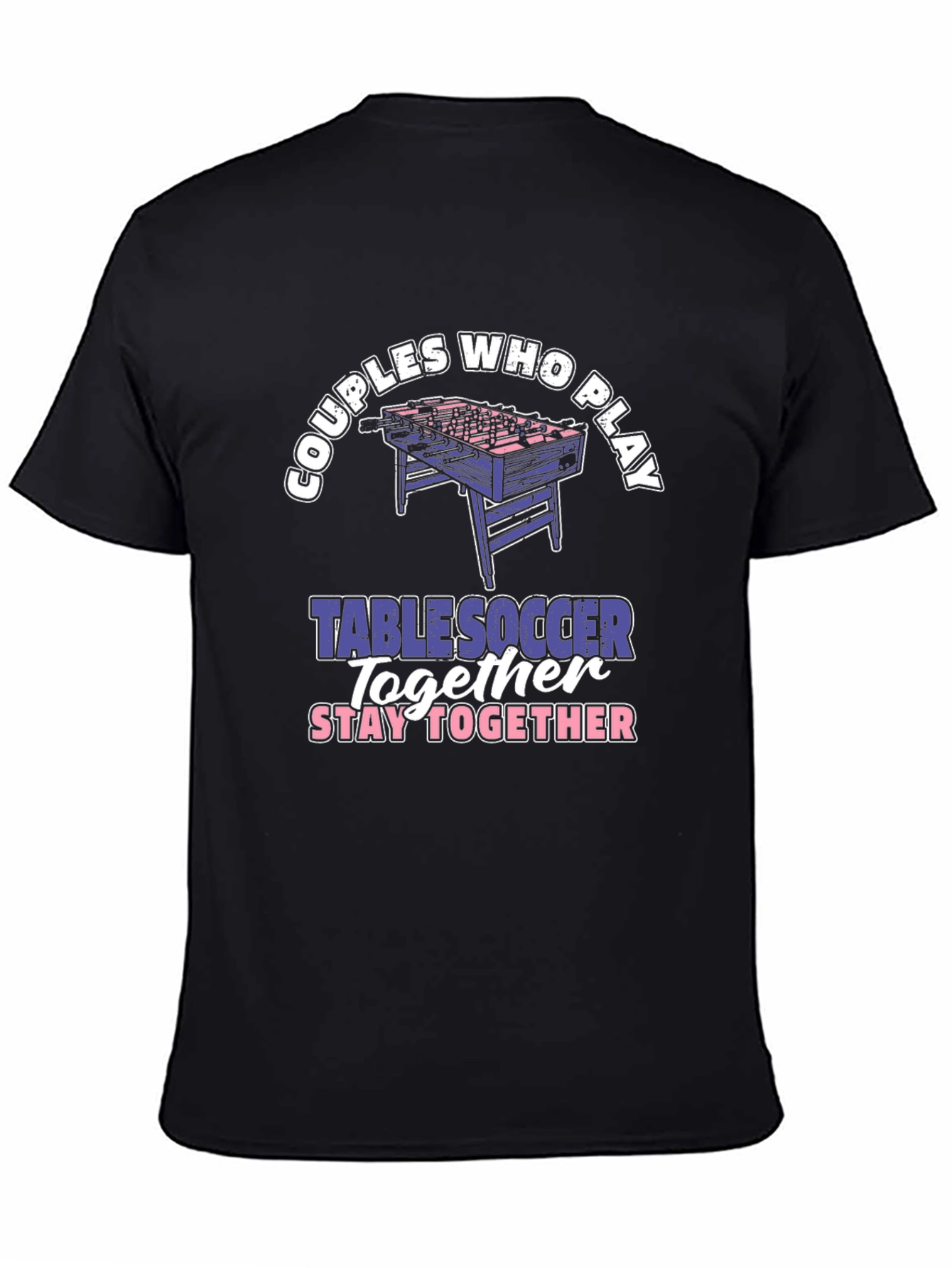 Couples Table Soccer T-Shirt