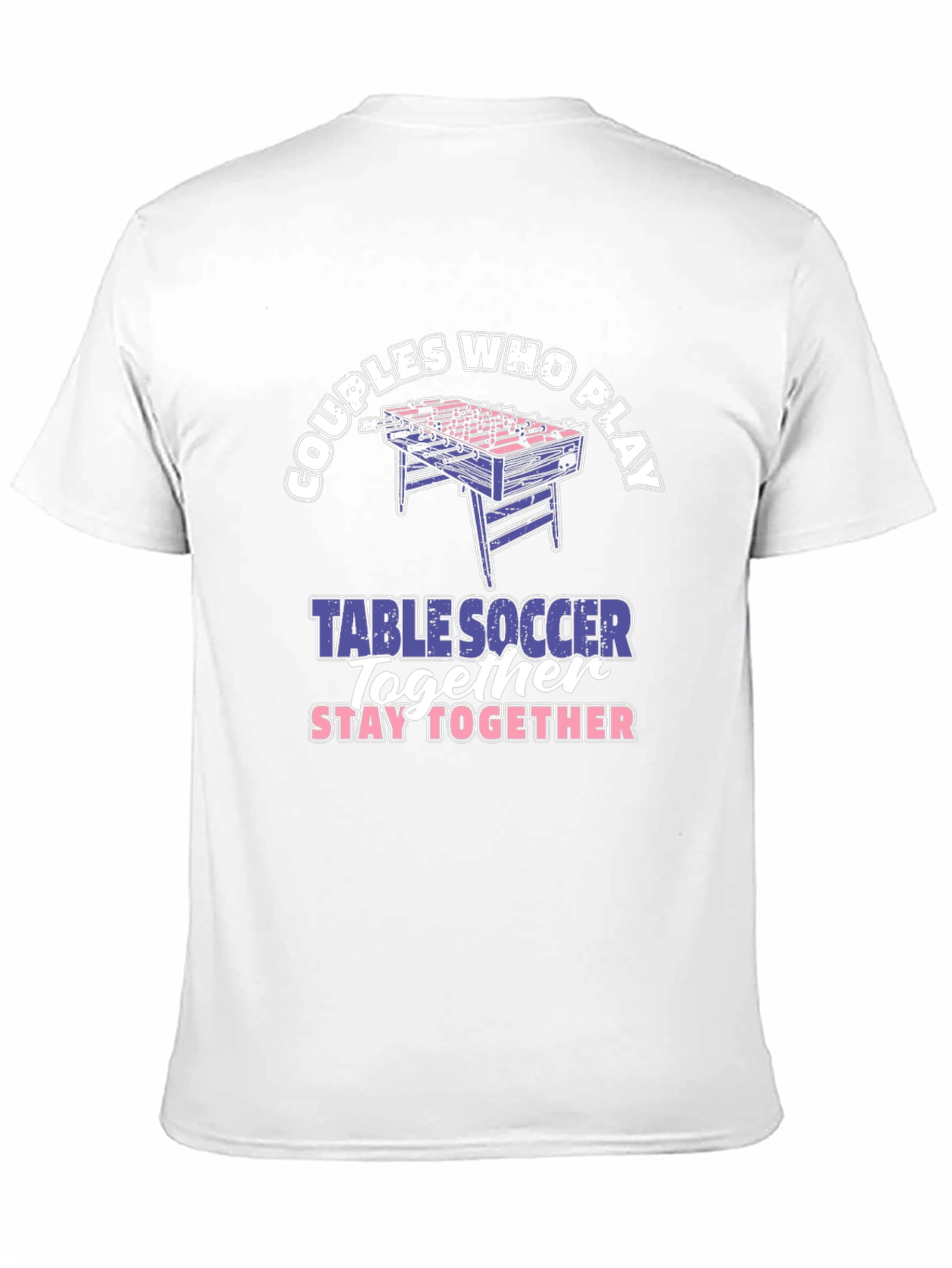 Couples Table Soccer T-Shirt