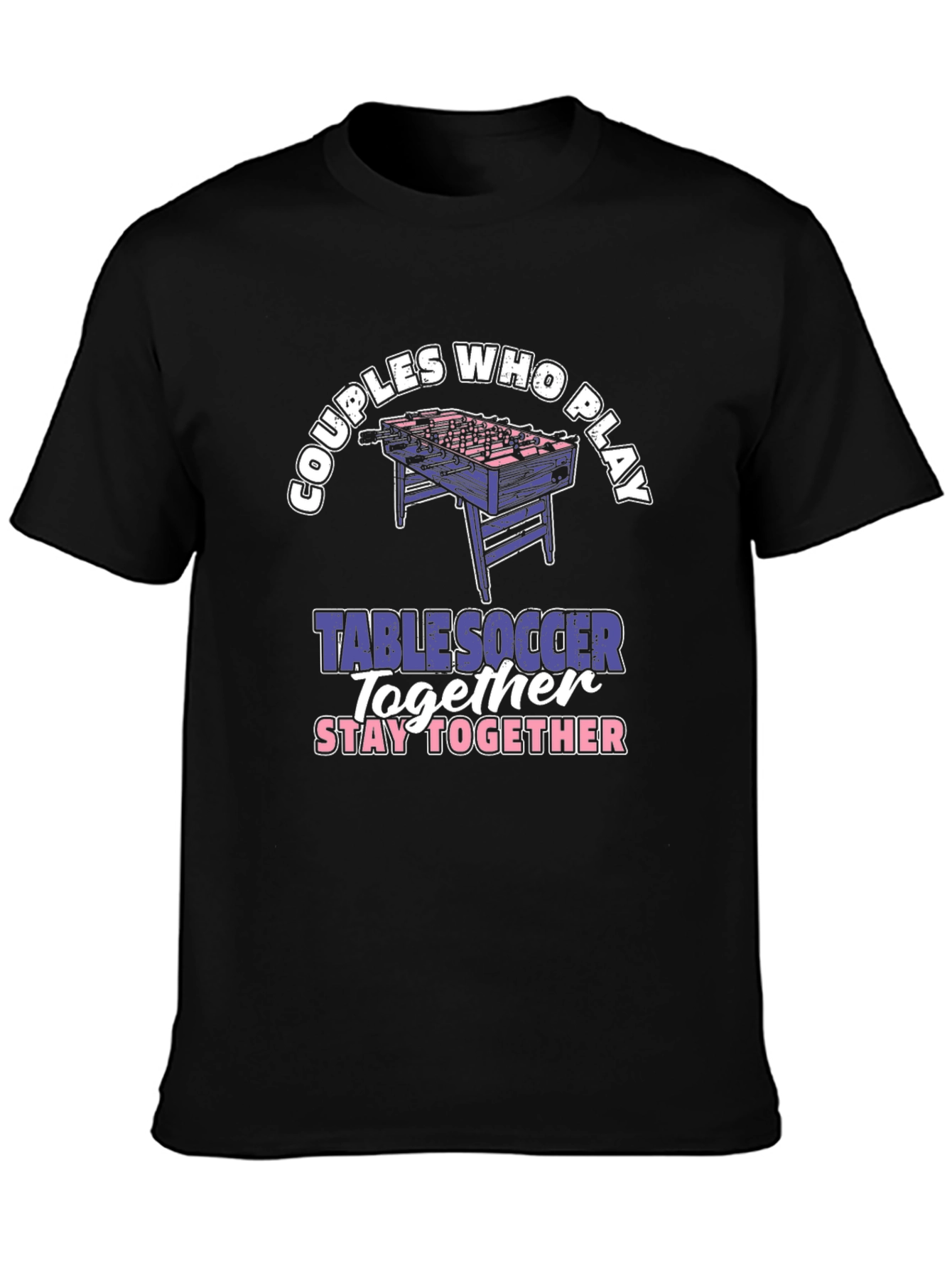 Couples Table Soccer T-Shirt