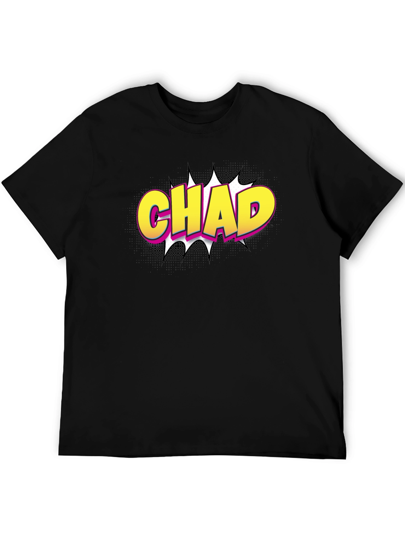 Chad Comic Book Style Graphic T-Shirt