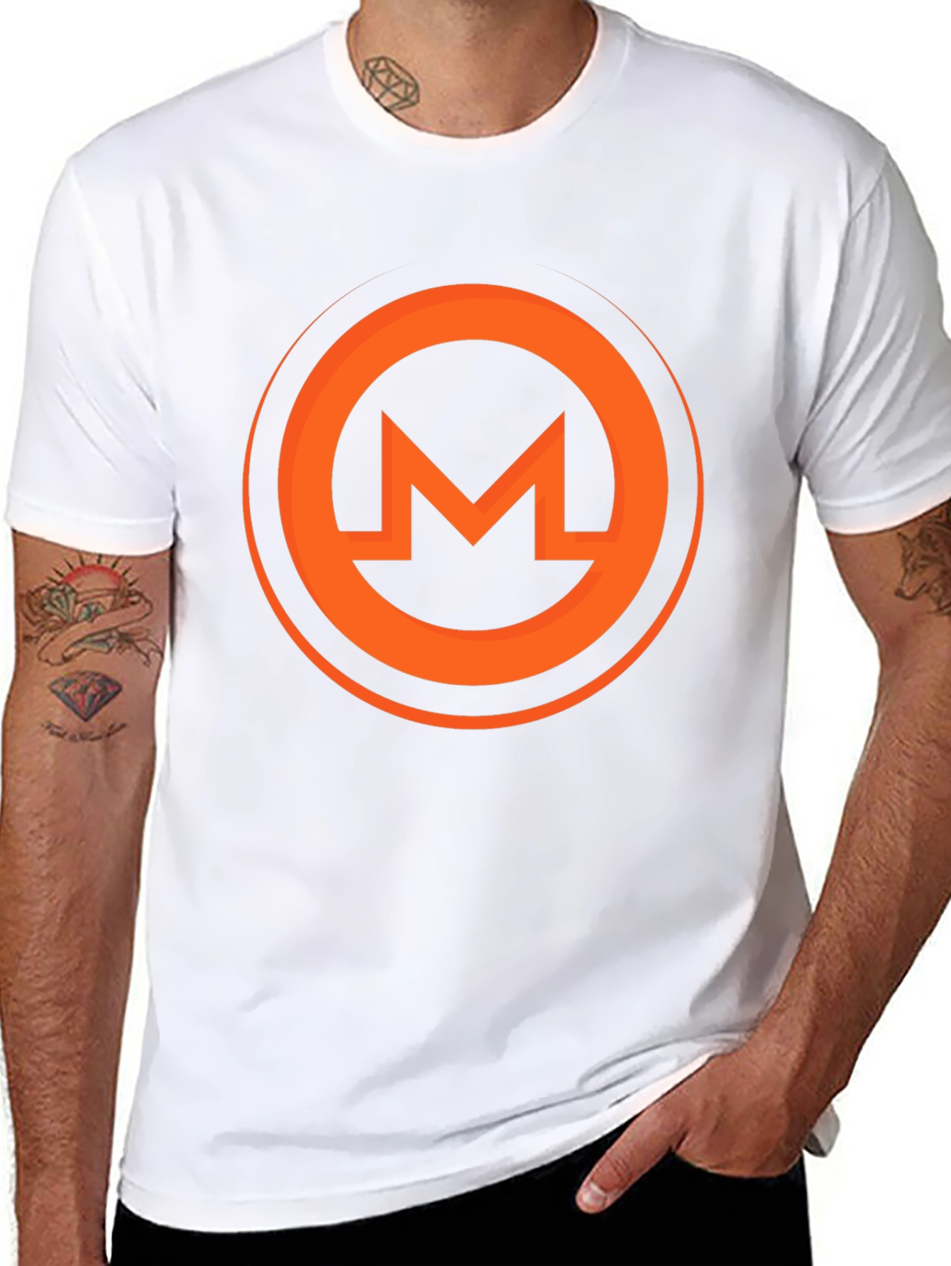 Monero Crypto Black T-Shirt - Graphic Tee