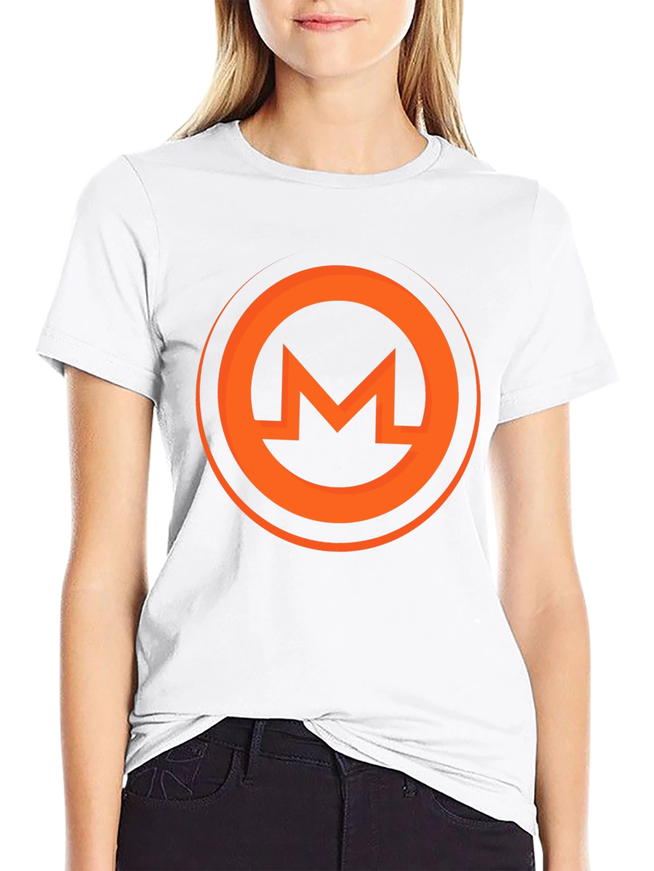 Monero Crypto Black T-Shirt - Graphic Tee