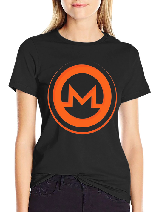 Monero Crypto Black T-Shirt - Graphic Tee