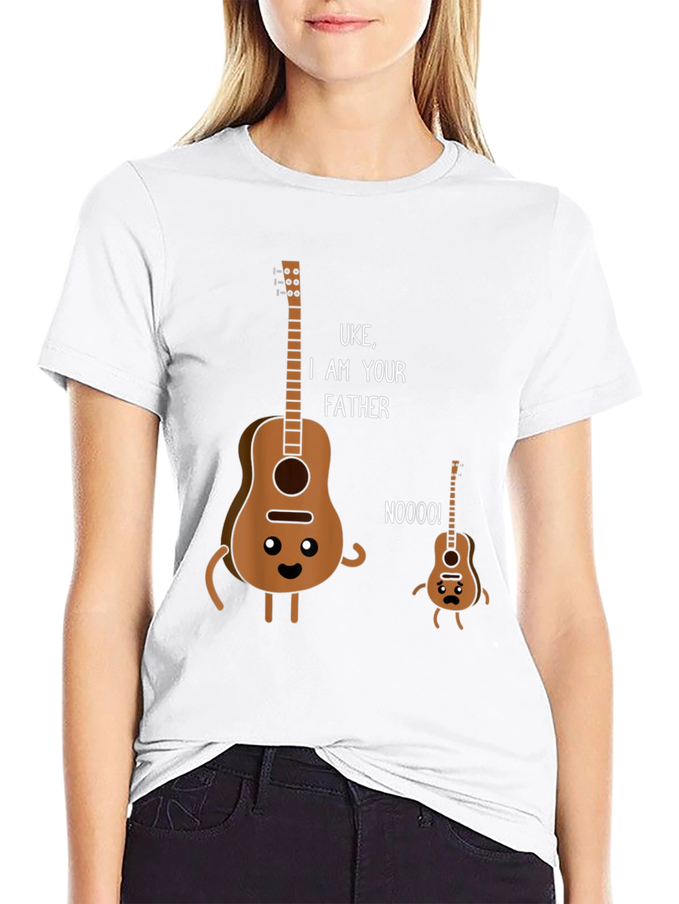 Uke I Am Your Father Funny Guitar T-Shirt
