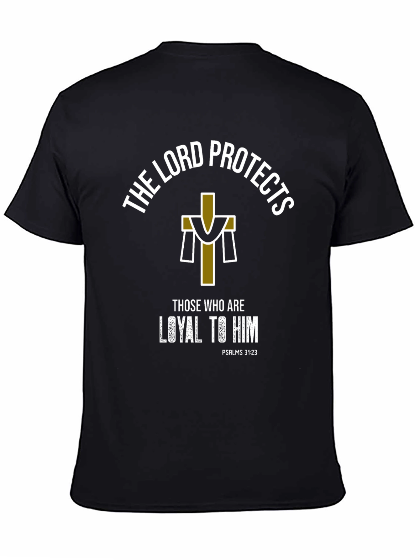 Faith-Inspired Tee: The Lord Protects Graphic T-Shirt