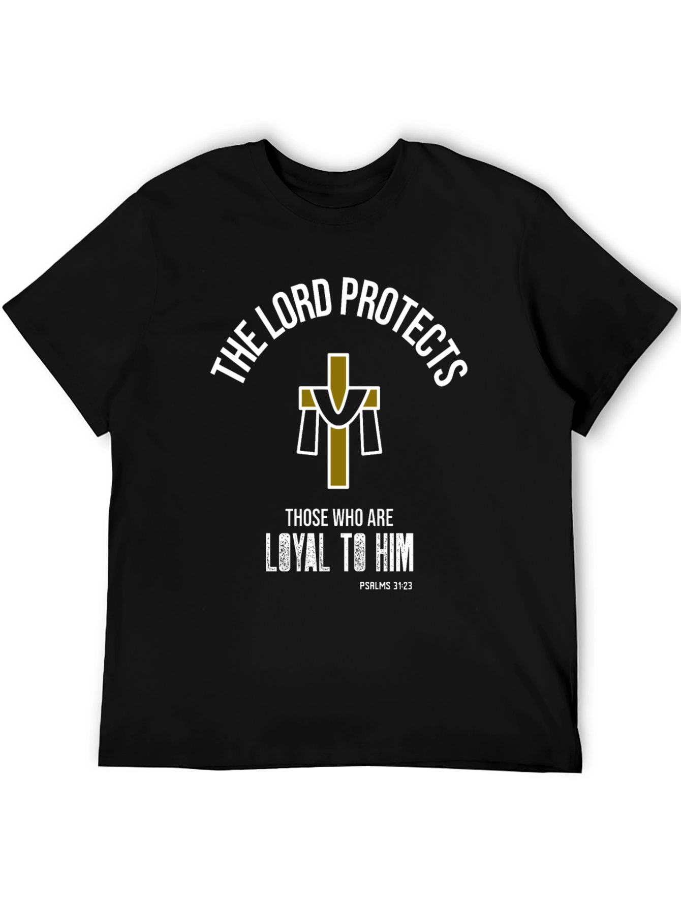 Faith-Inspired Tee: The Lord Protects Graphic T-Shirt