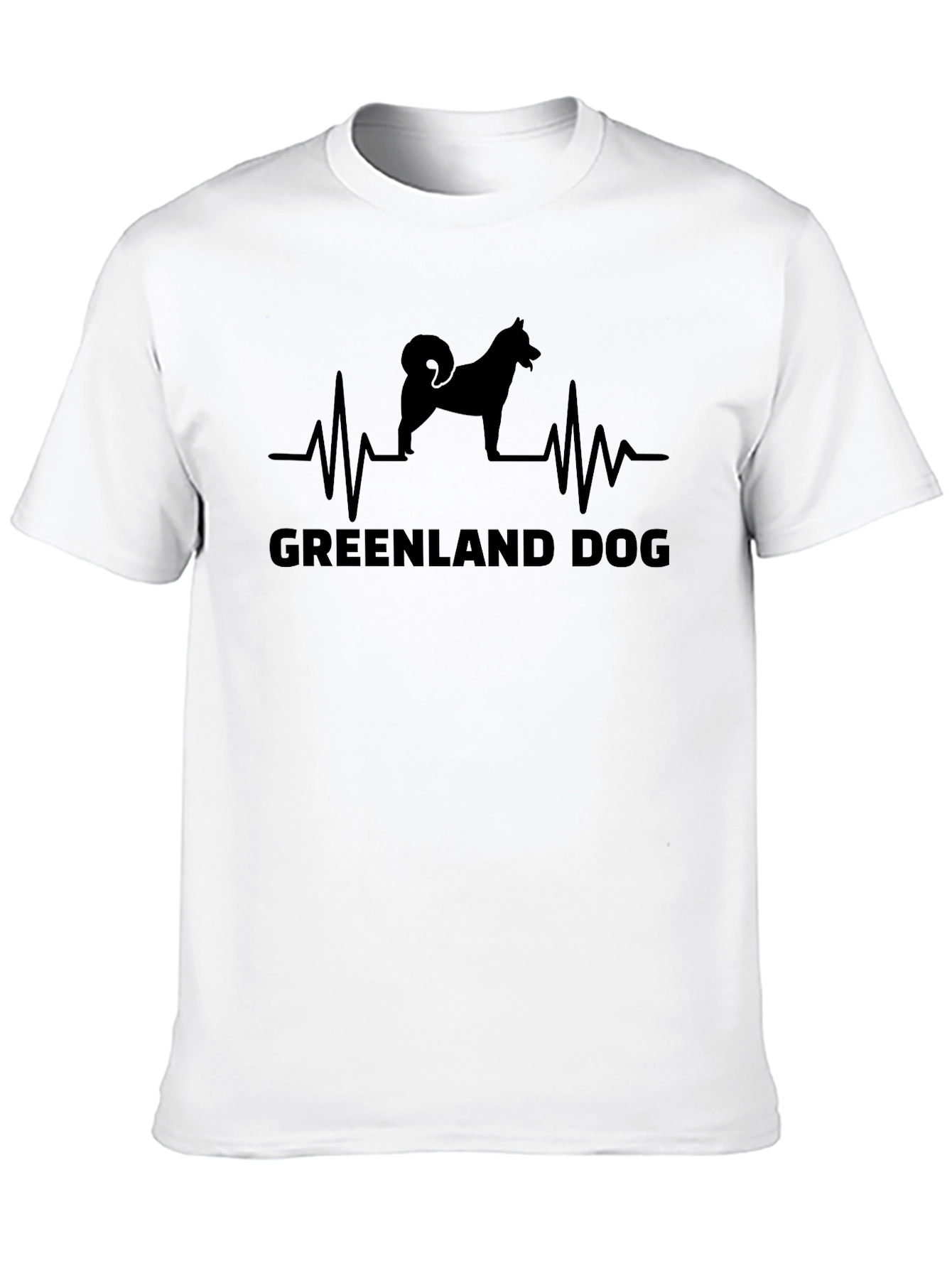 Greenland Dog Heartbeat T-Shirt