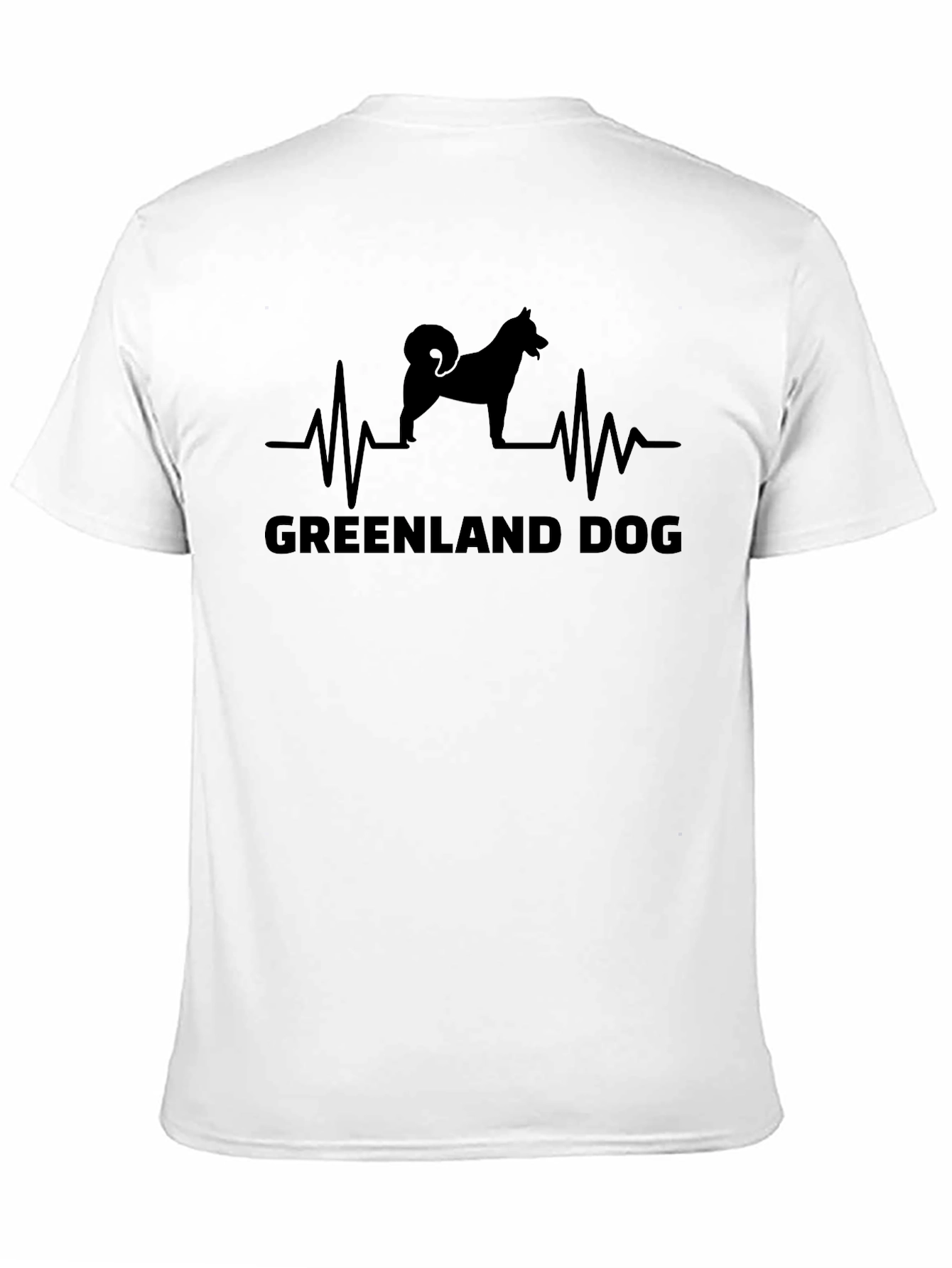 Greenland Dog Heartbeat T-Shirt