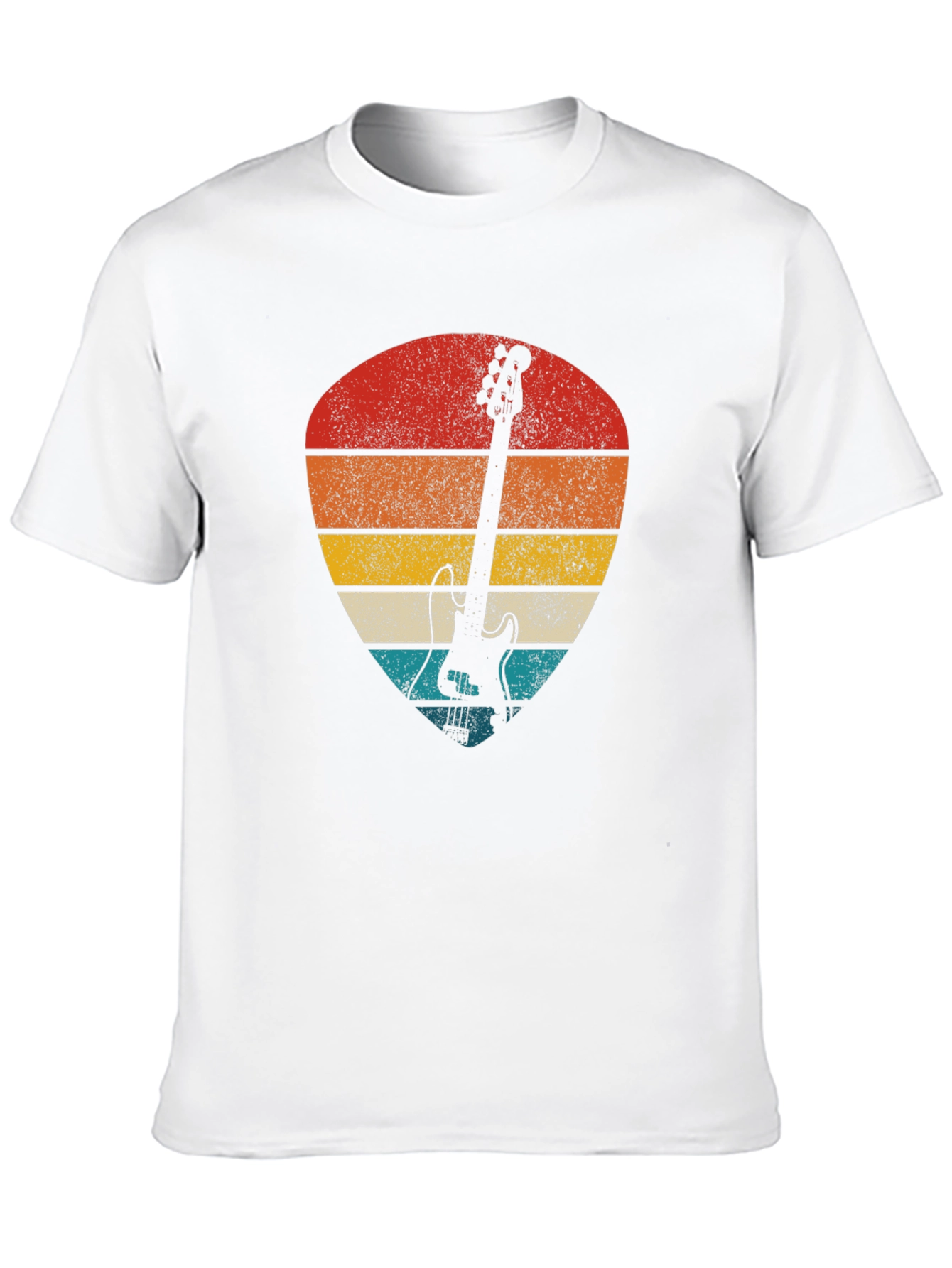 Retro Guitar Pick T-Shirt