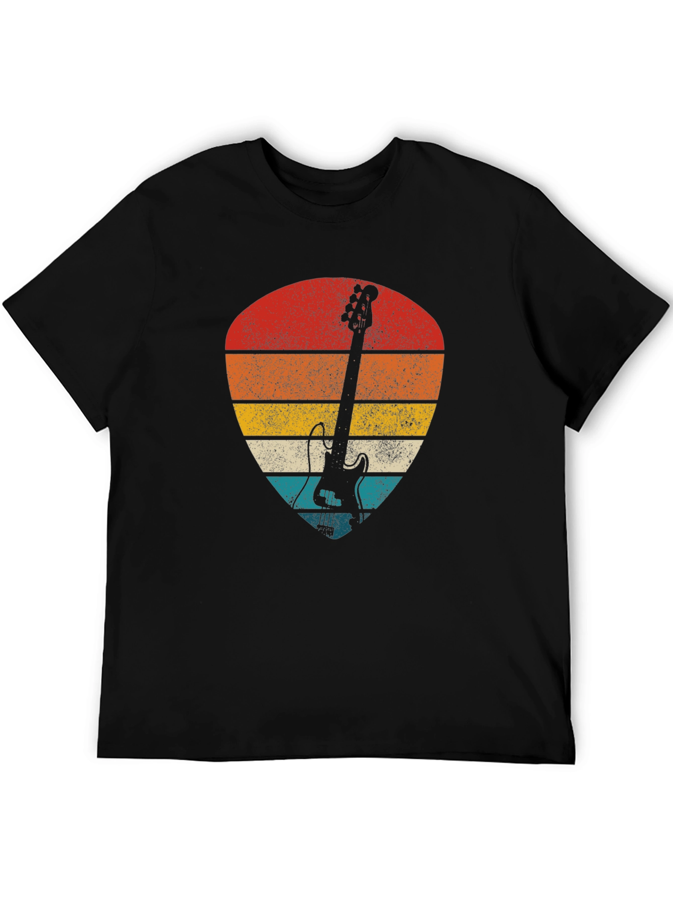 Retro Guitar Pick T-Shirt