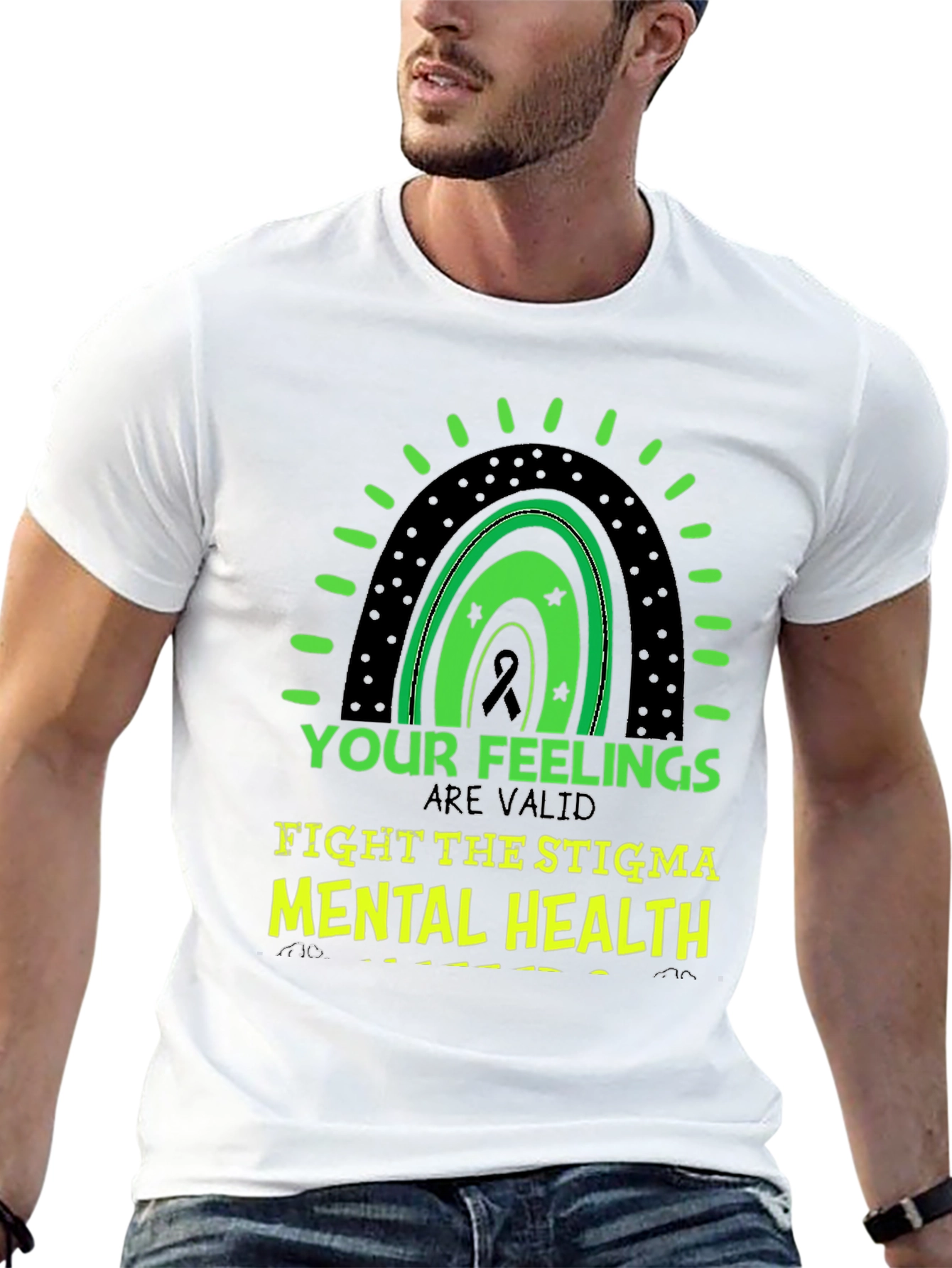 Mental Health Awareness T-Shirt: Fight the Stigma