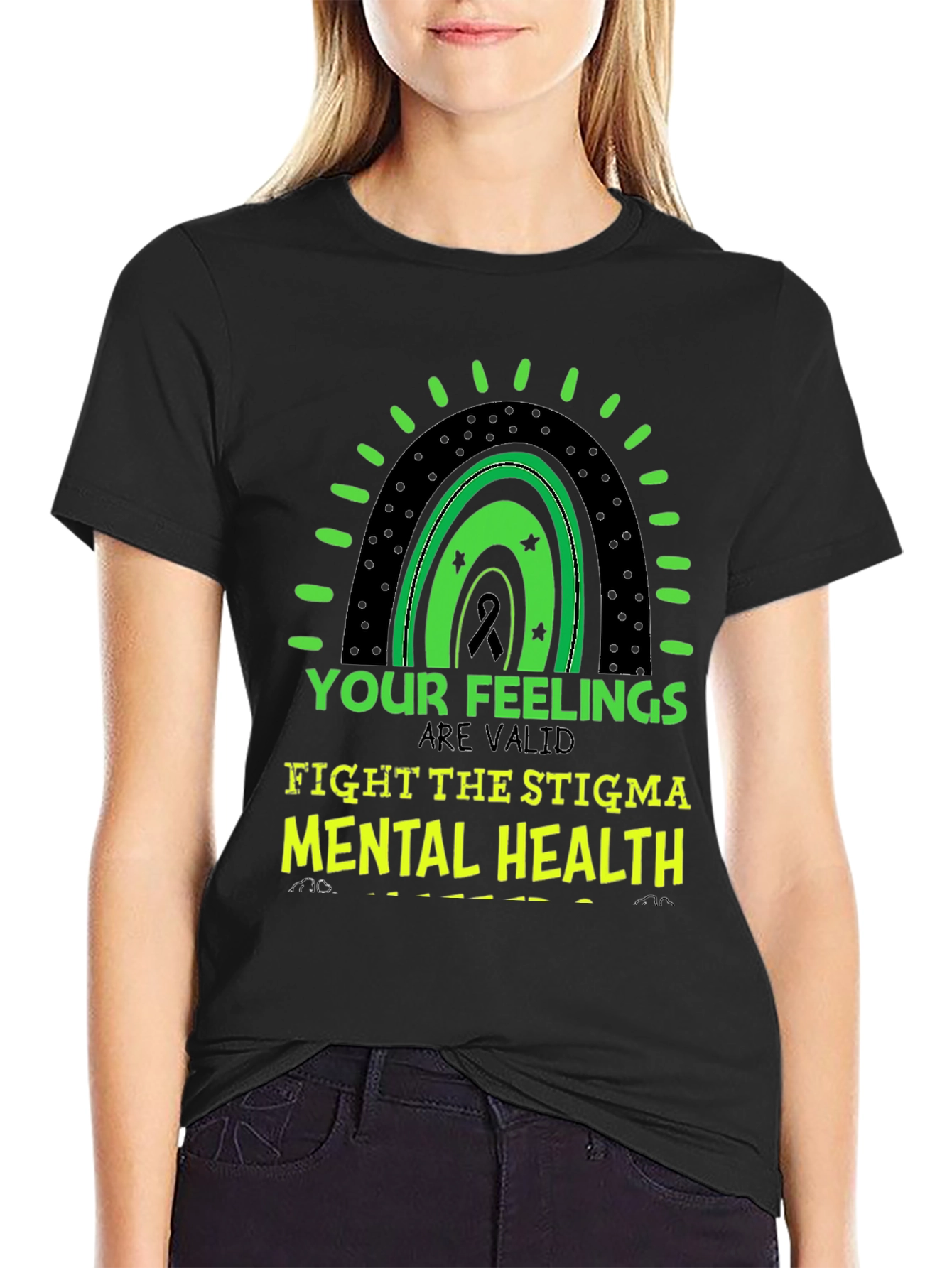 Mental Health Awareness T-Shirt: Fight the Stigma