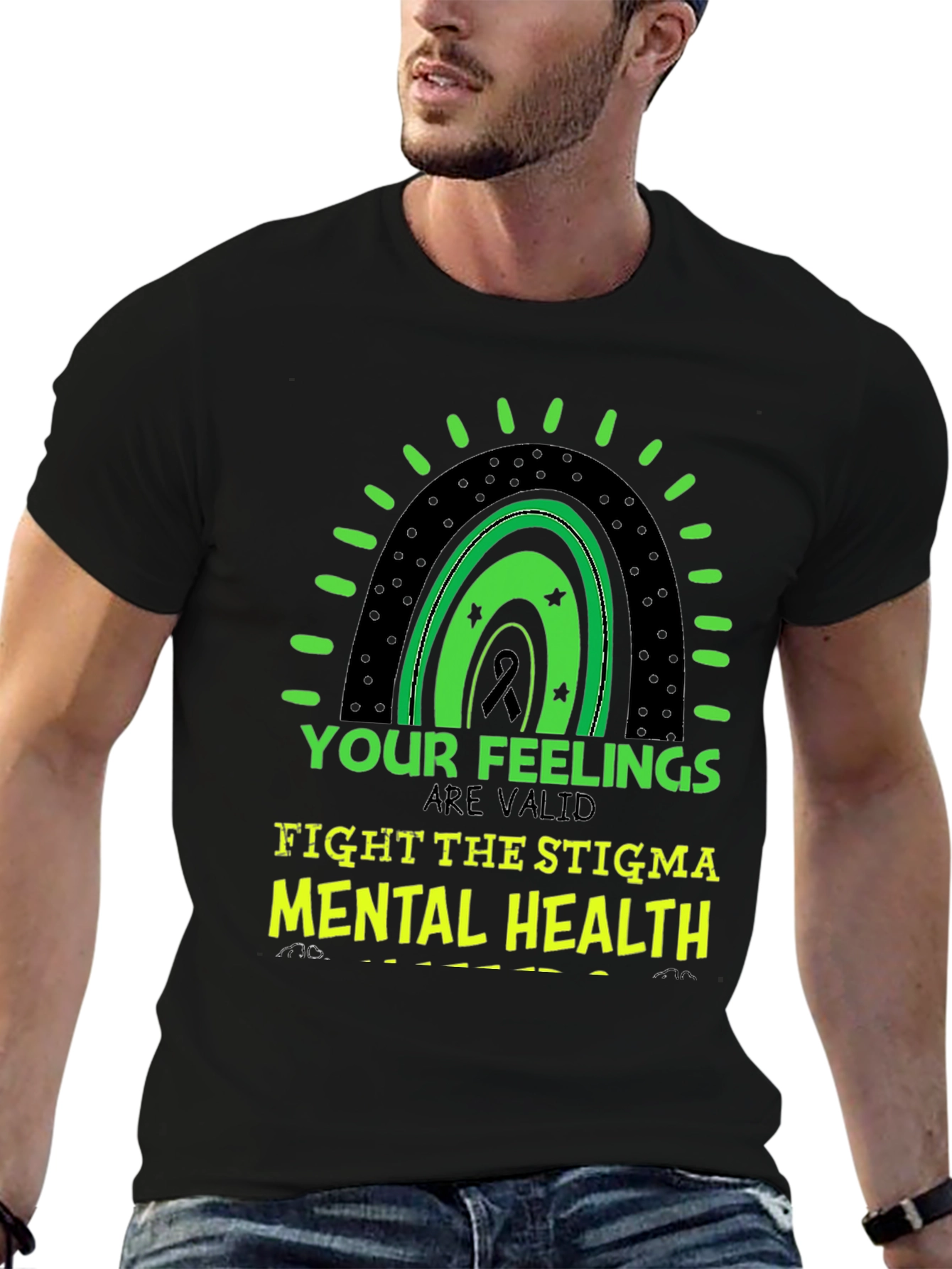Mental Health Awareness T-Shirt: Fight the Stigma
