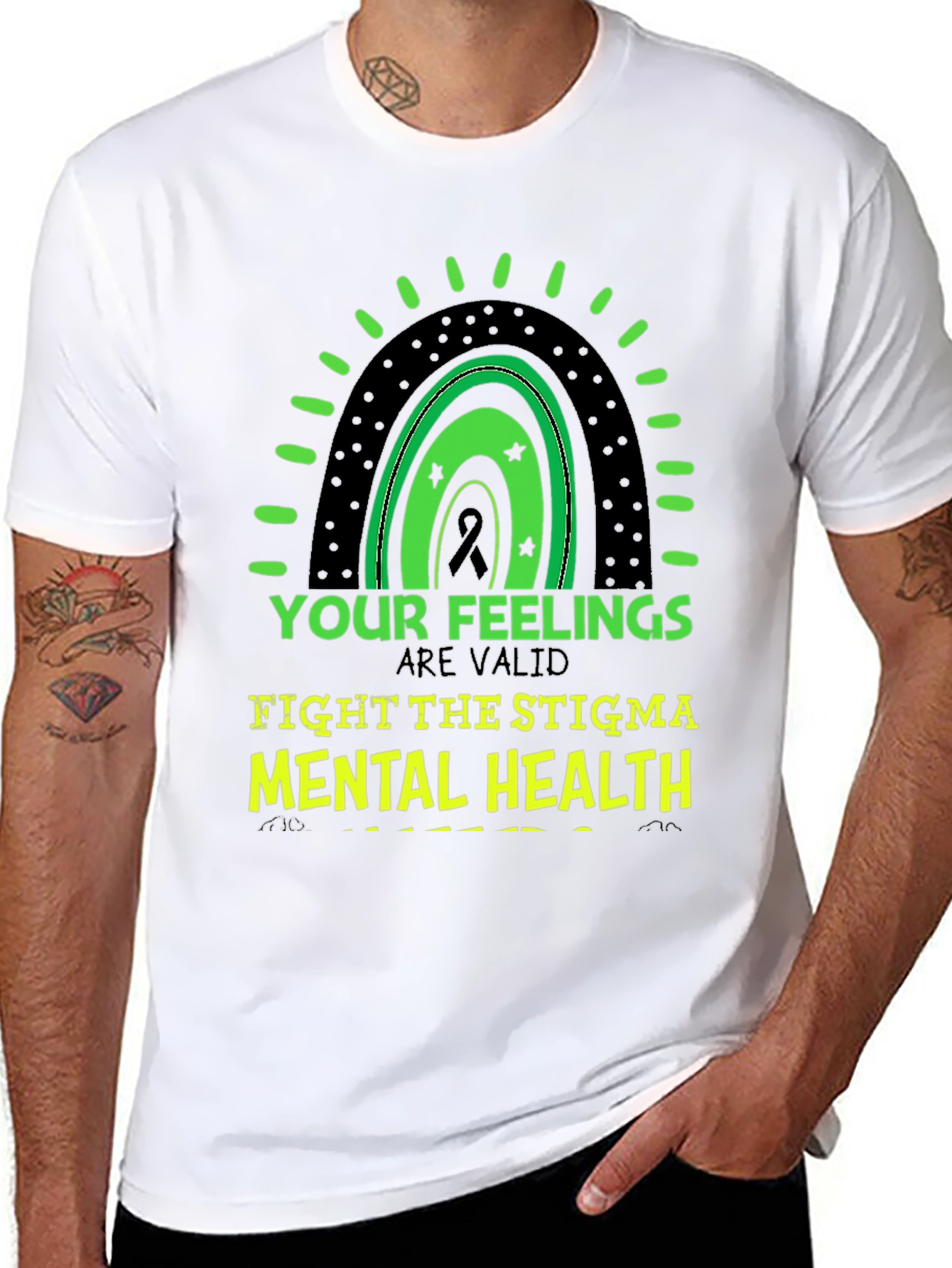 Mental Health Awareness T-Shirt: Fight the Stigma