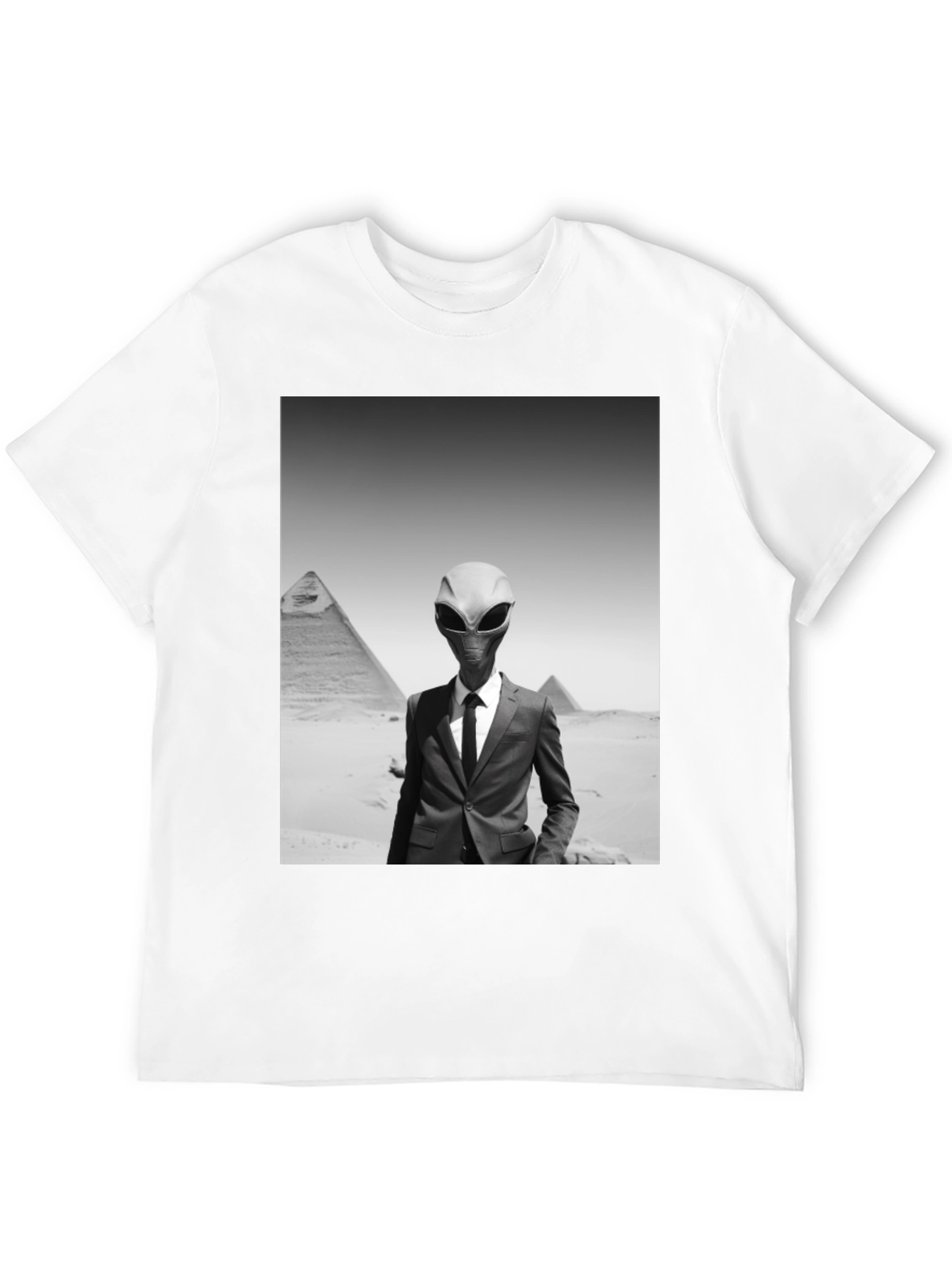 Alien Business Suit T-Shirt