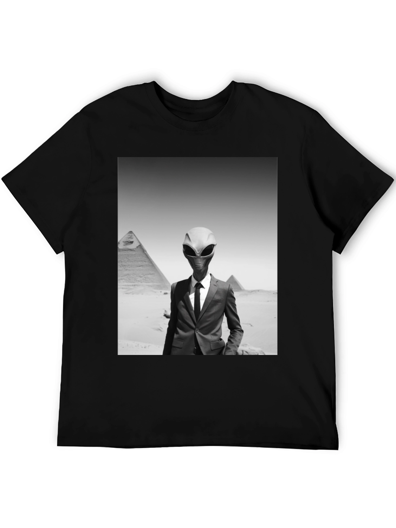 Alien Business Suit T-Shirt