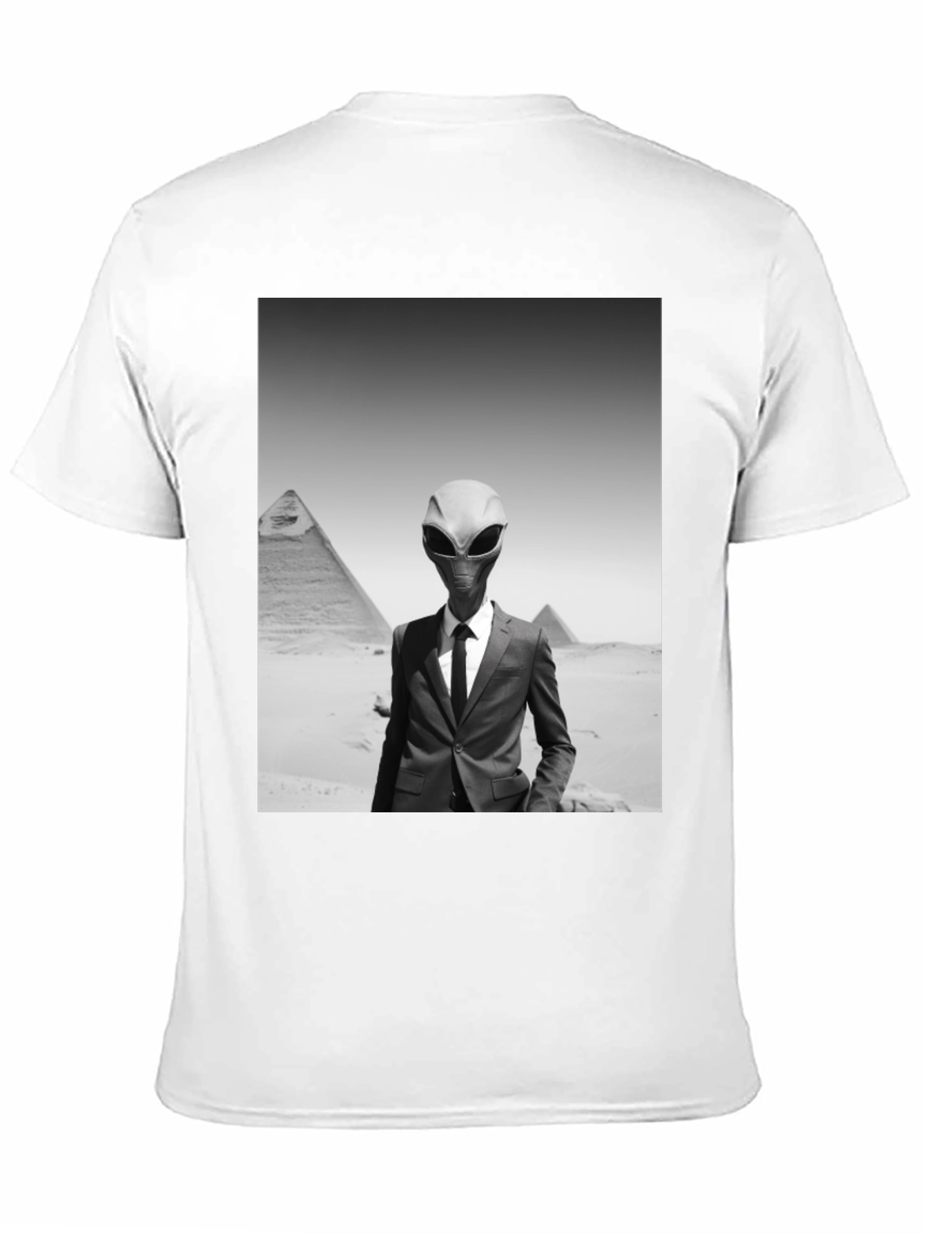 Alien Business Suit T-Shirt