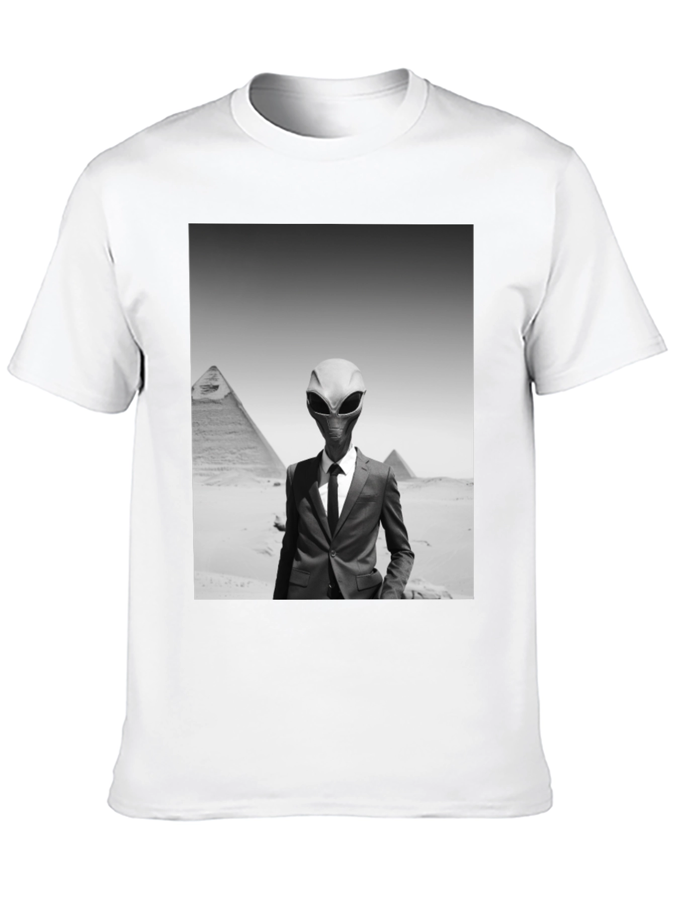 Alien Business Suit T-Shirt